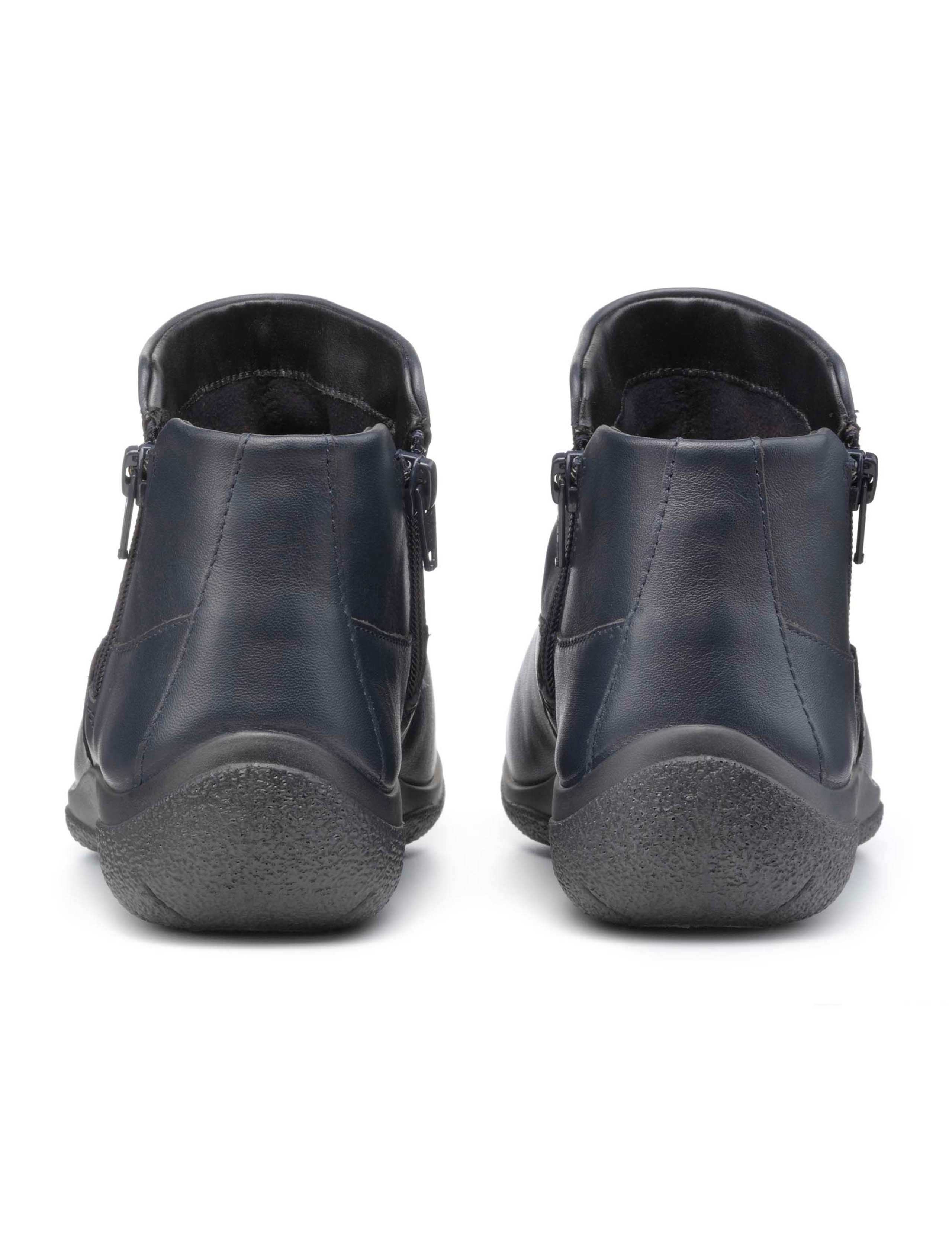 Murmur Wide Fit Leather Low Heel Ankle Boots 4 of 4