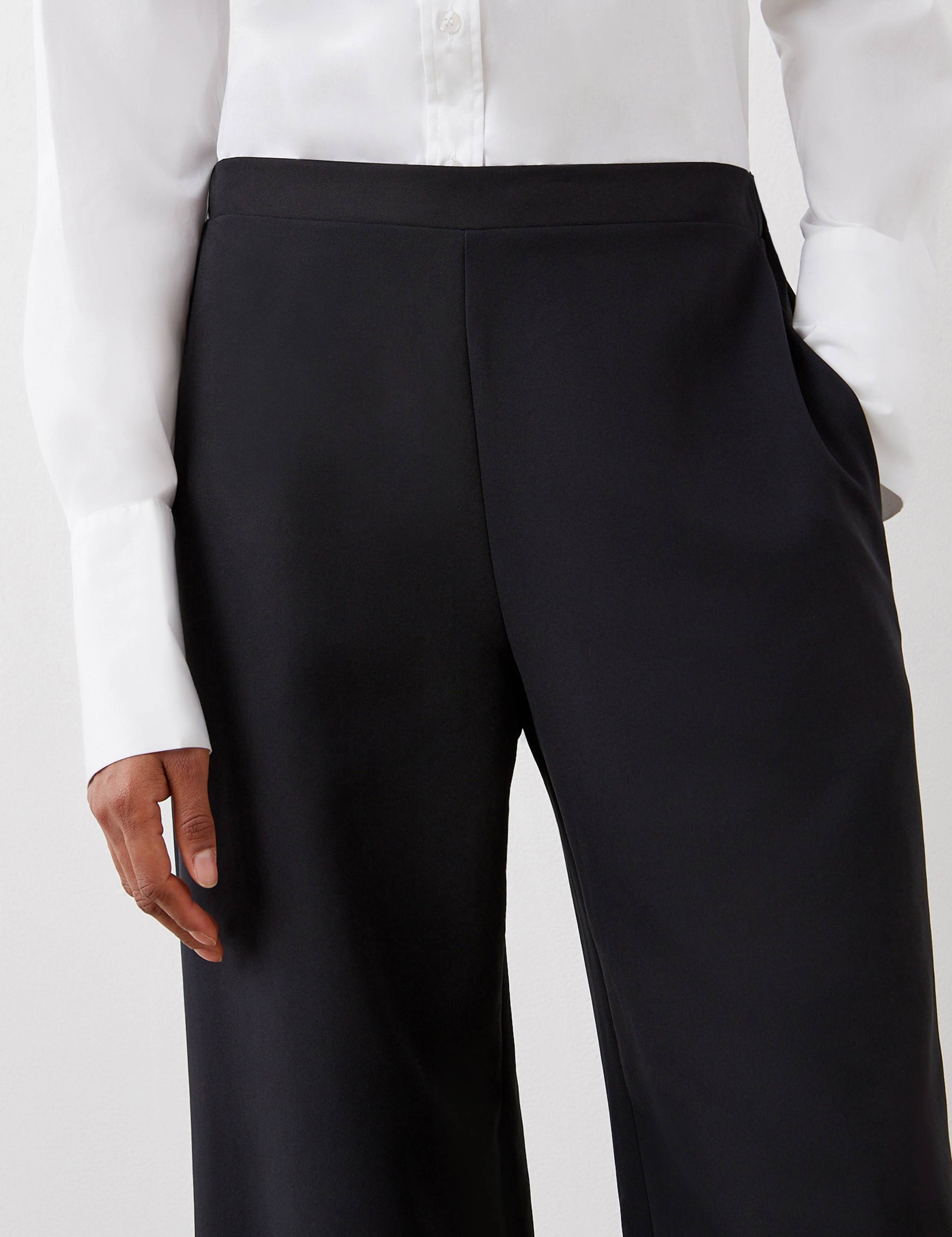 Elasticated Waist Wide Leg Trousers 4 of 4