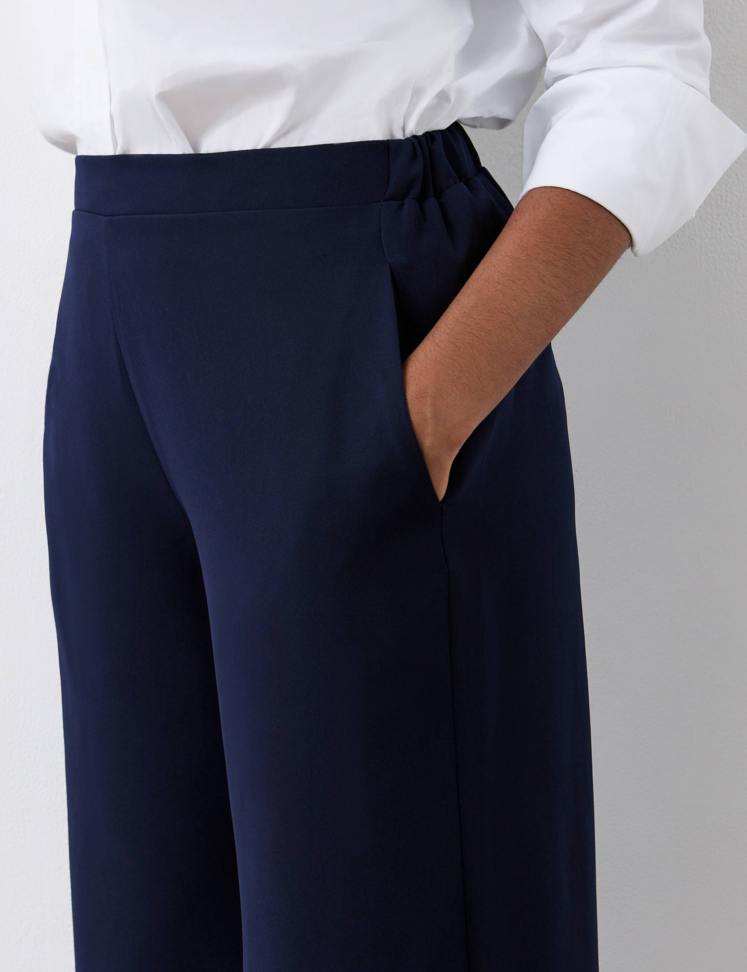 Wide Leg Cropped Trousers 4 of 4