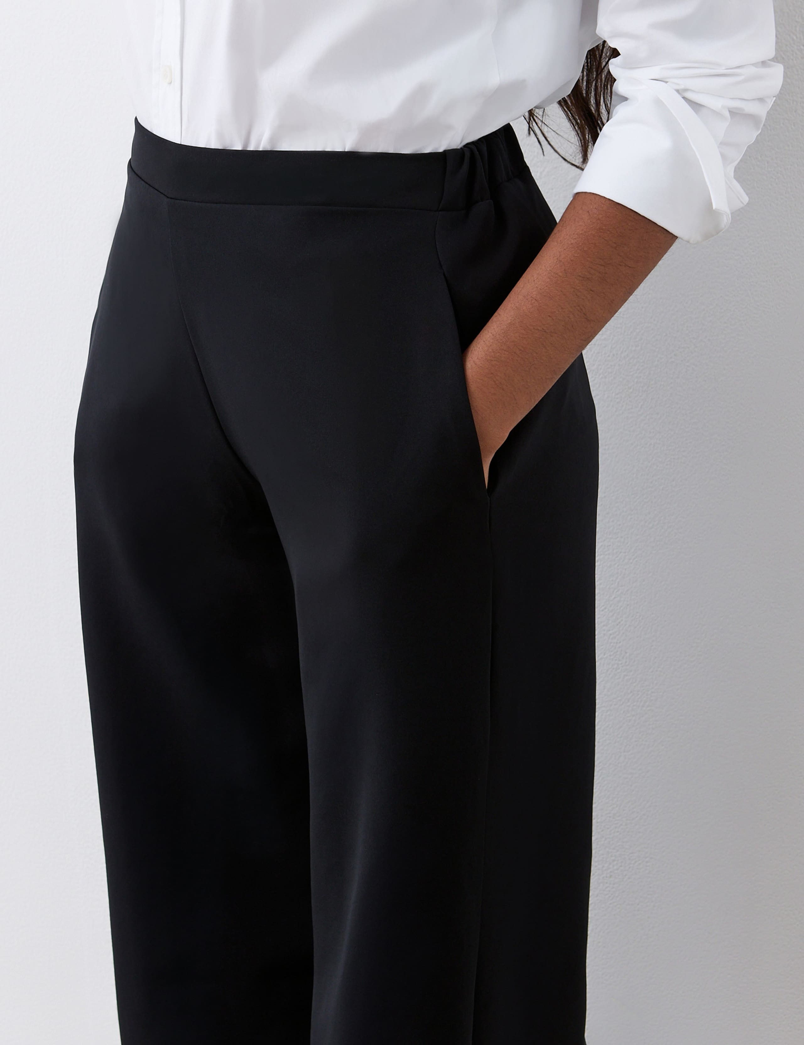 Wide Leg Cropped Trousers 4 of 4
