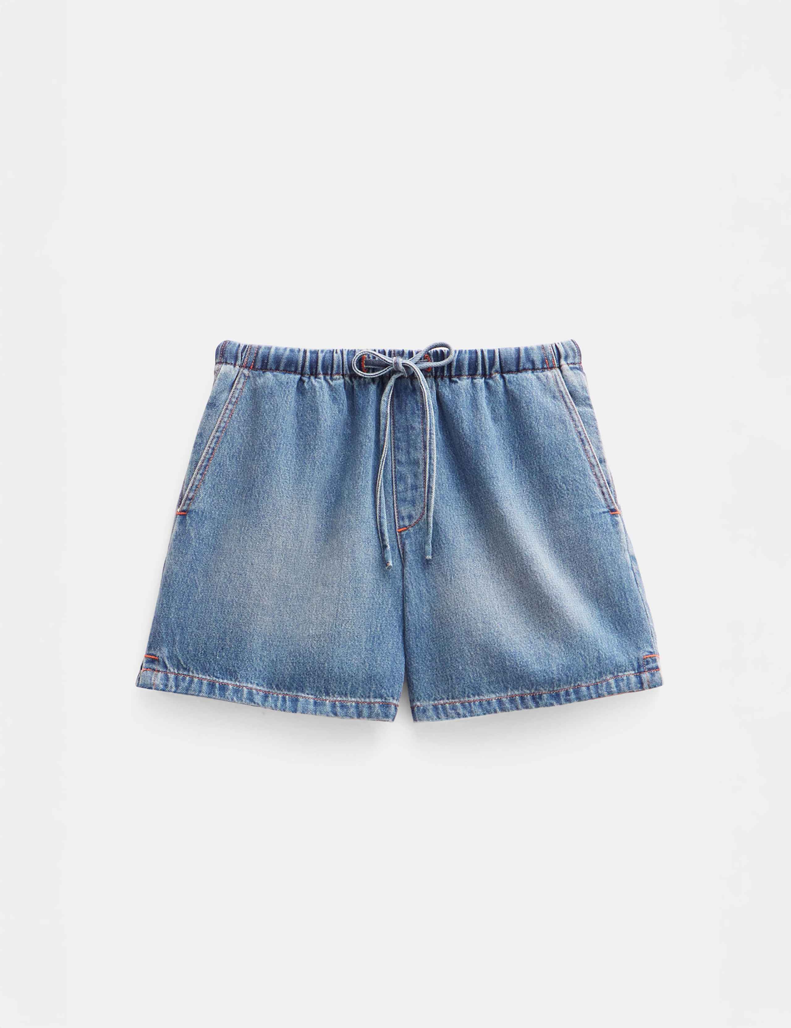 Cotton Rich Denim Shorts 2 of 5