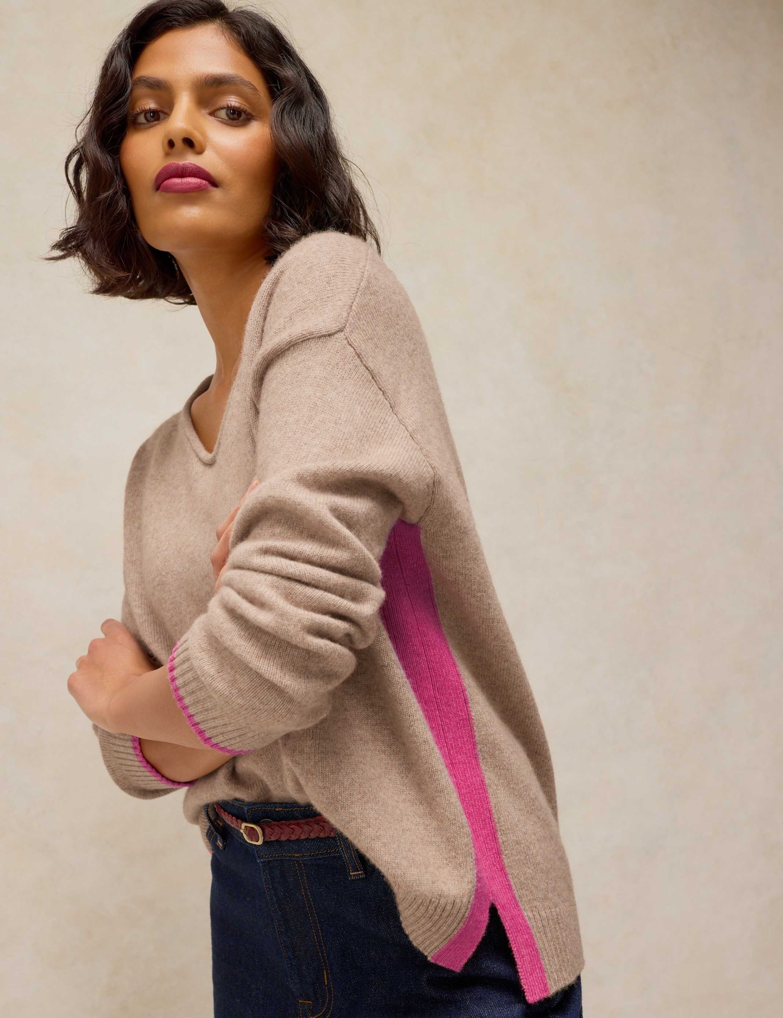 Wool Blend V-Neck Jumper 4 of 6