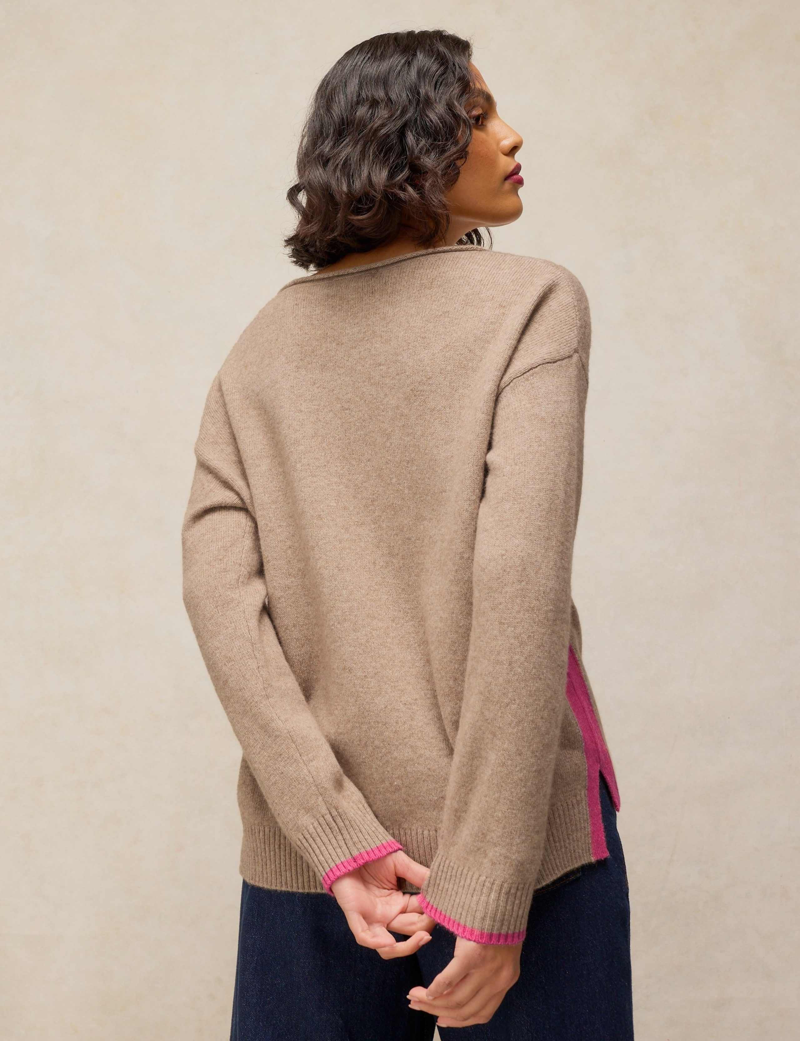 Wool Blend V-Neck Jumper 5 of 6