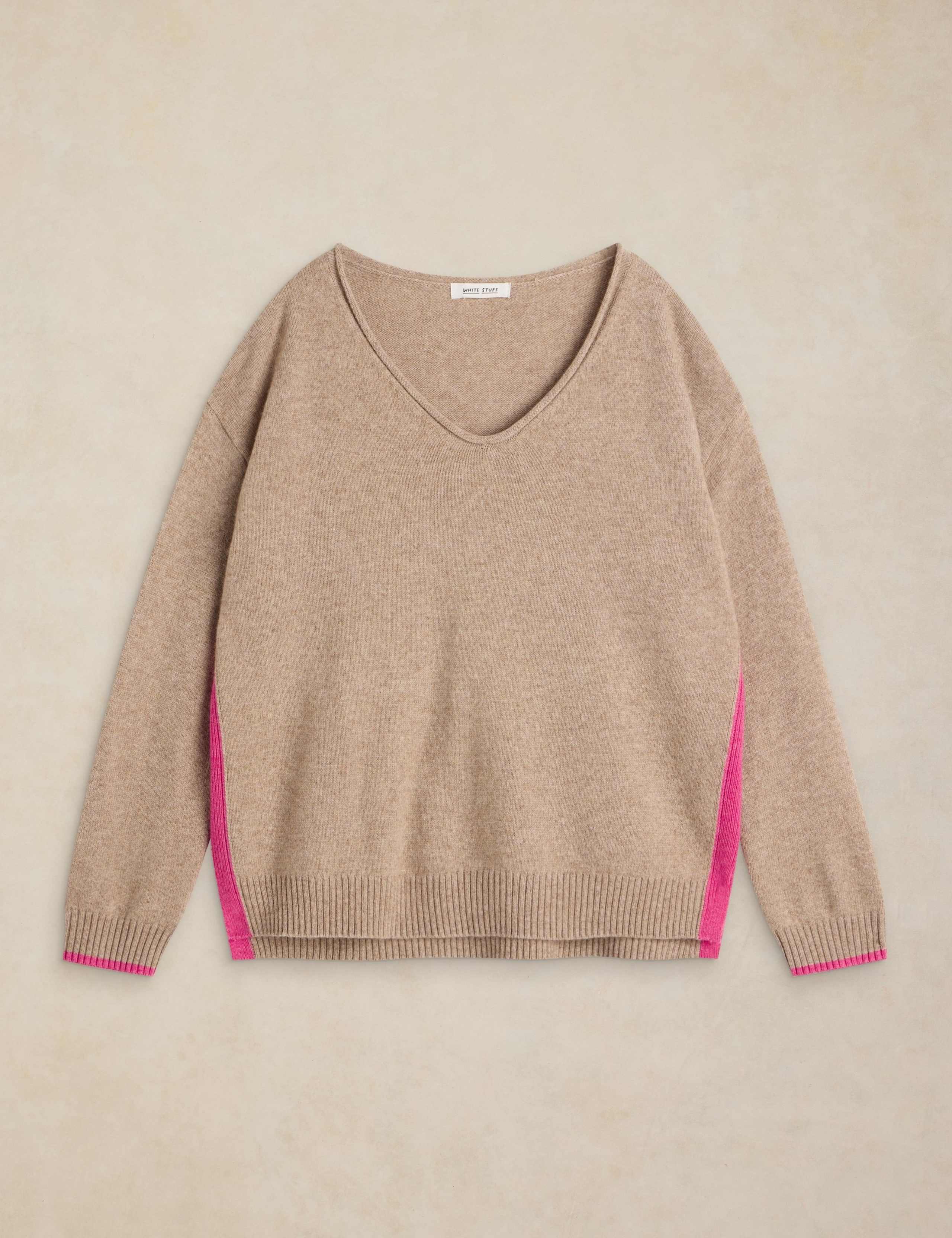 Wool Blend V-Neck Jumper 2 of 6