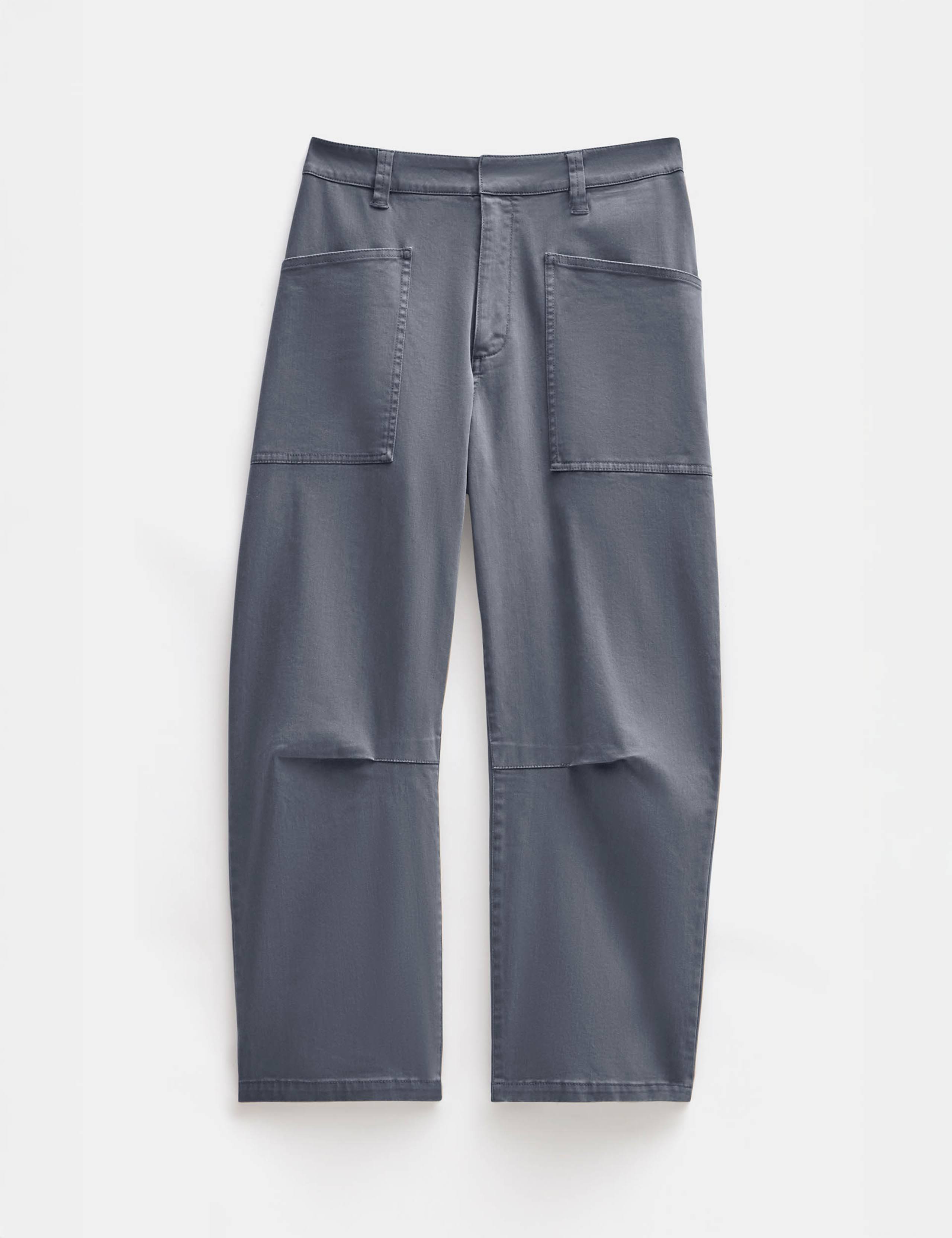 Cordi Cotton Rich Barrel Leg Trousers 2 of 4