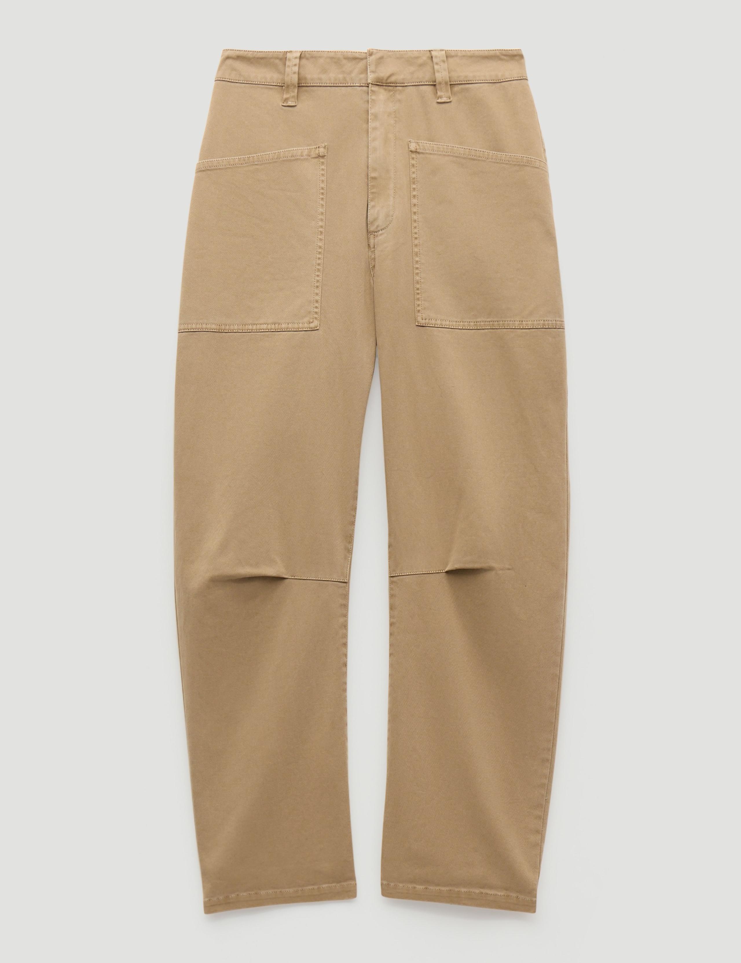Cordi Cotton Rich Barrel Leg Trousers 2 of 5