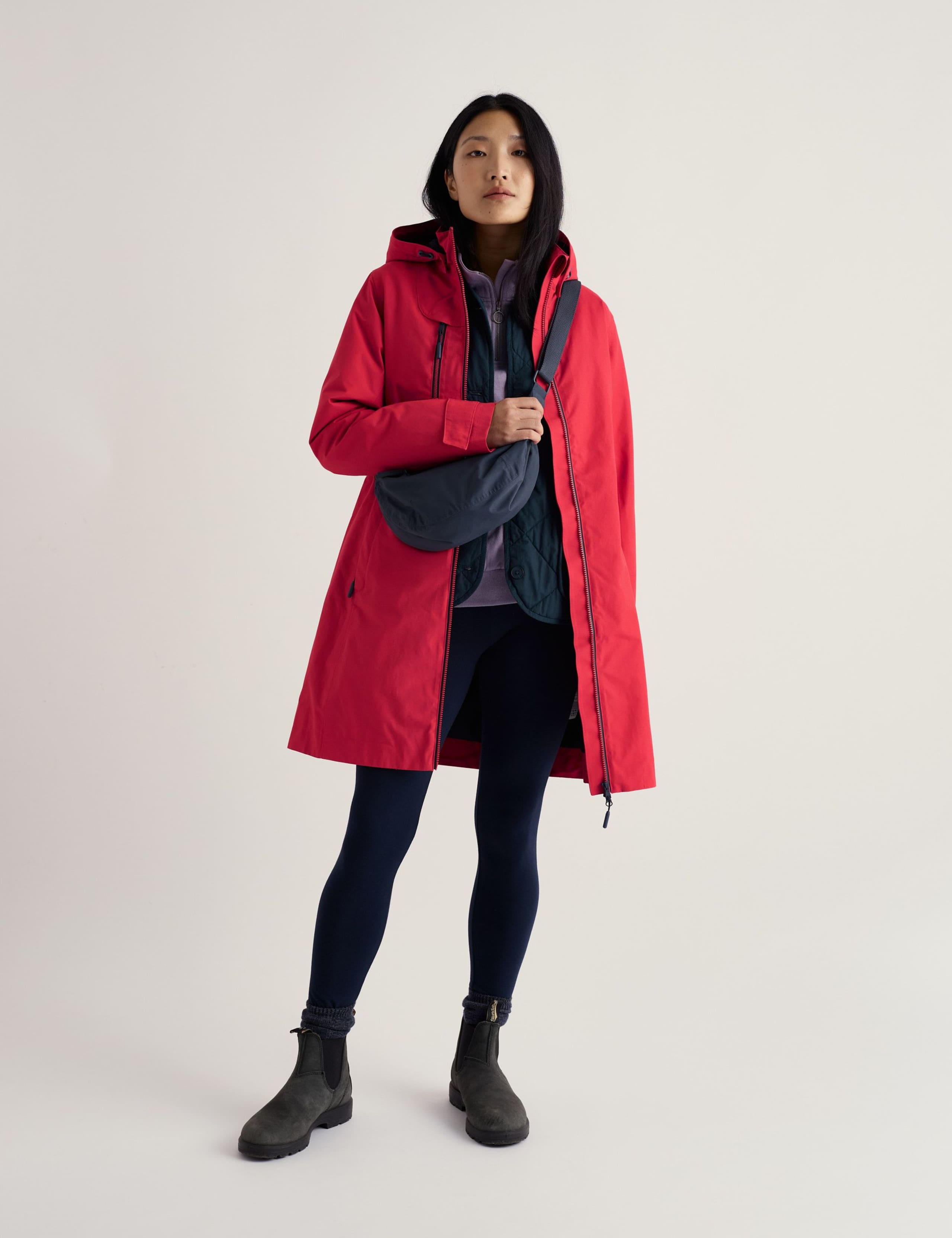 Cotton Rich Longline Raincoat 1 of 5