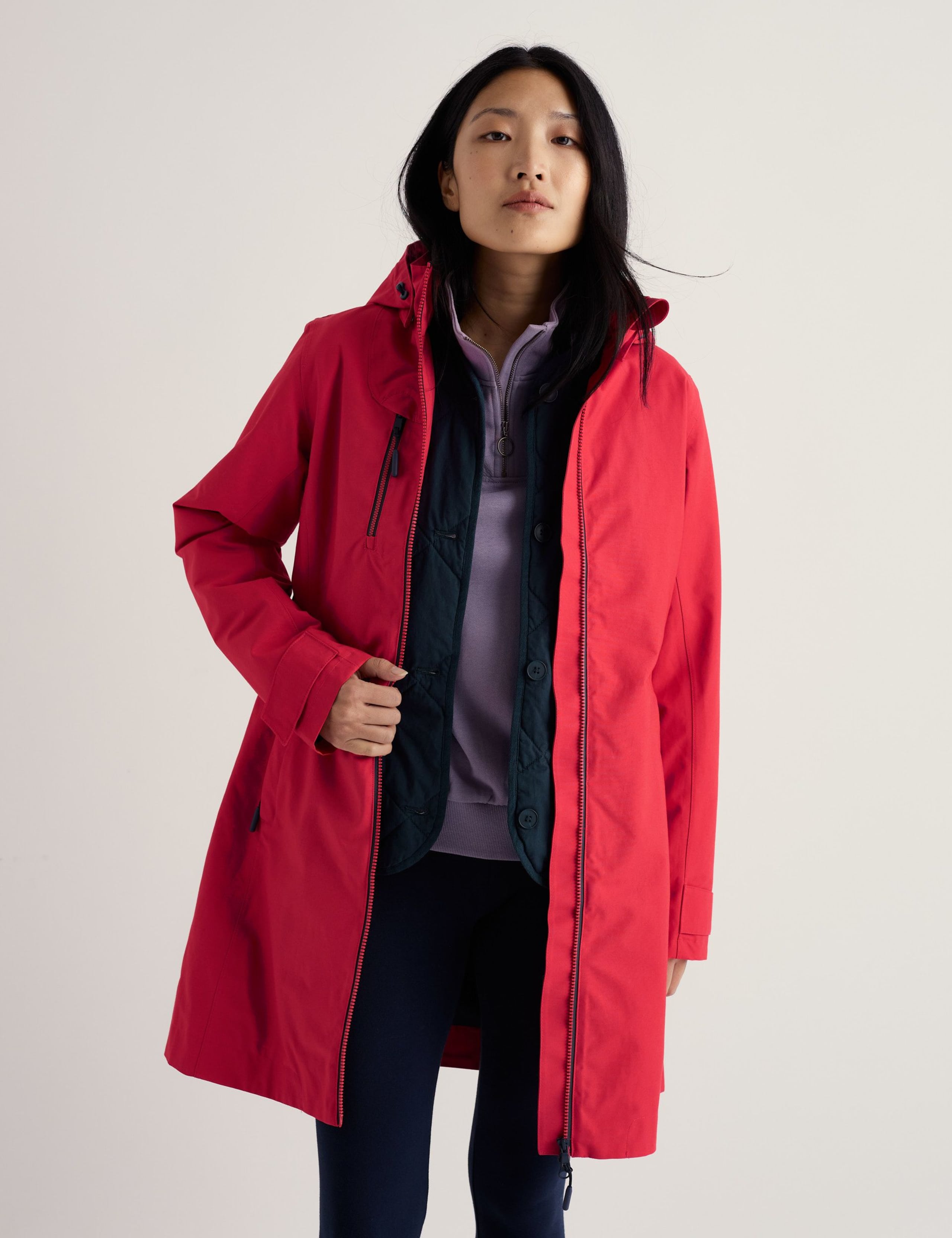 Cotton Rich Longline Raincoat 3 of 5