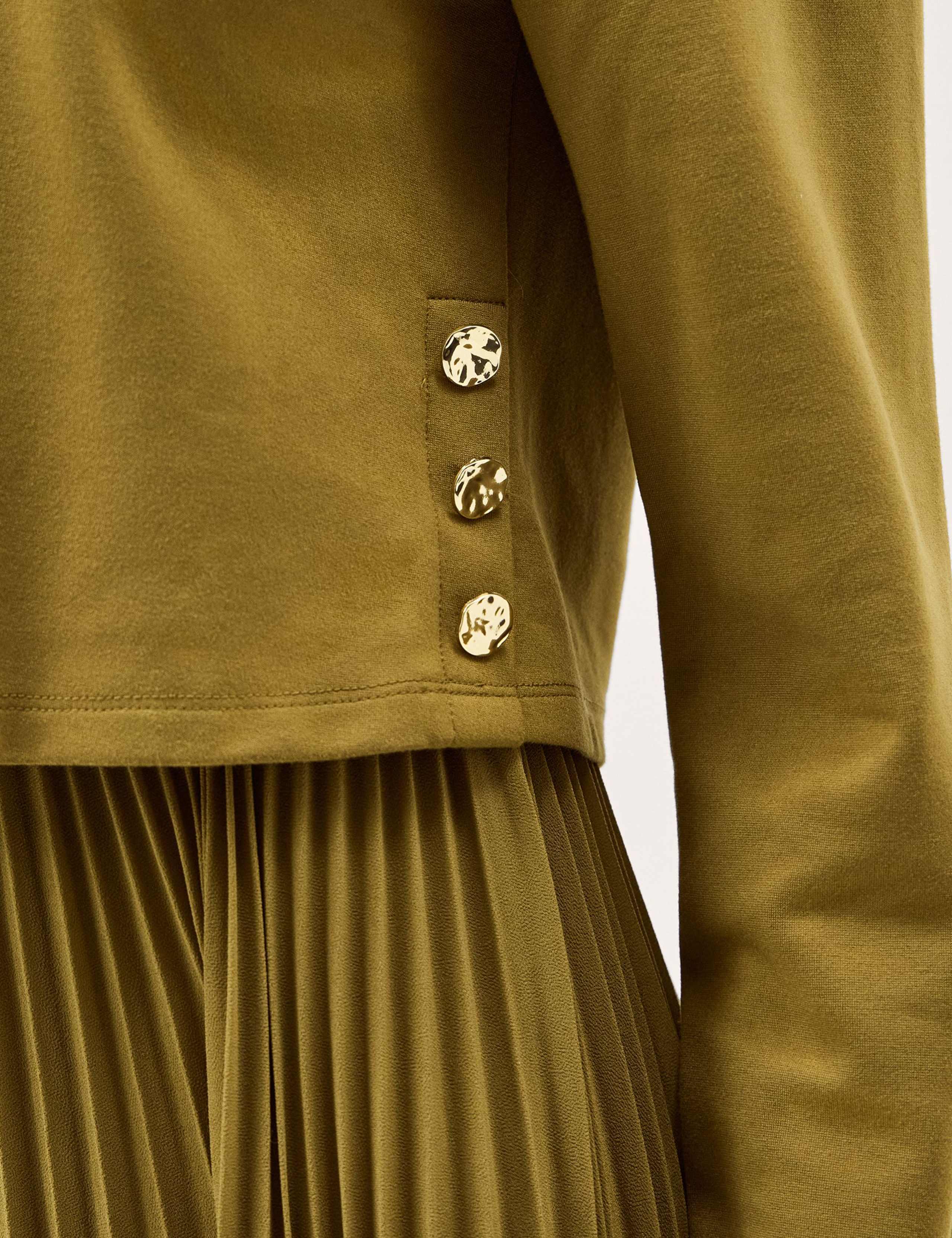 High Neck Midi Skater Dress 5 of 5