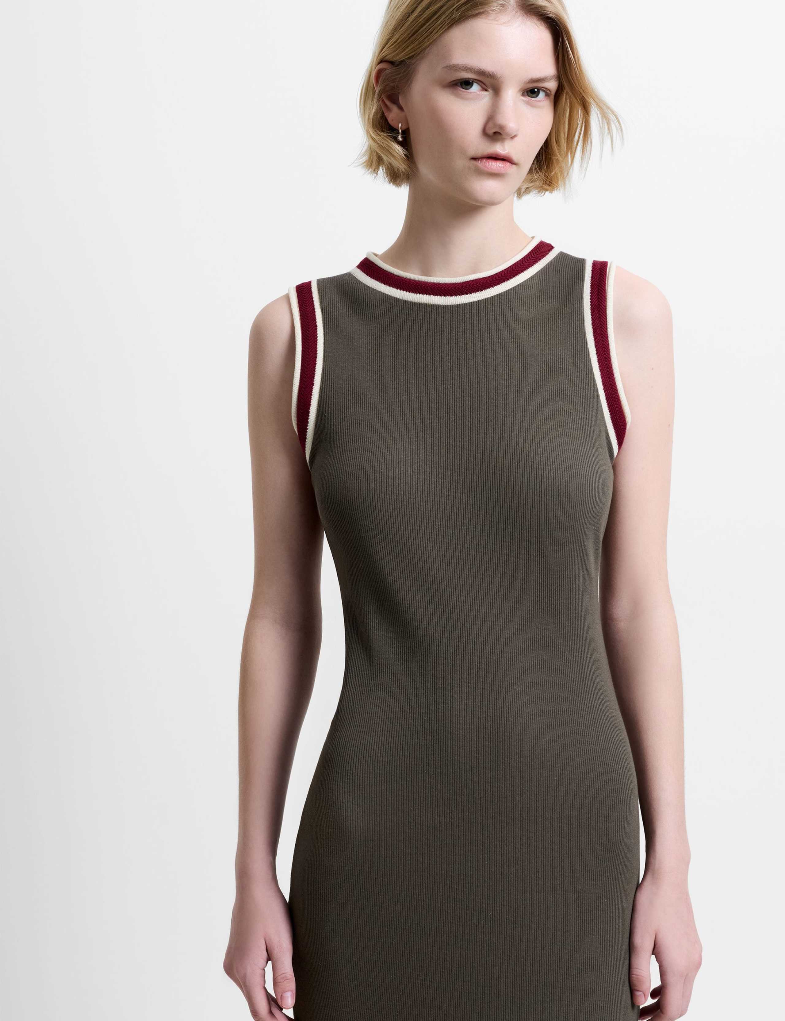 Jersey Knitted Midi Dress 5 of 5