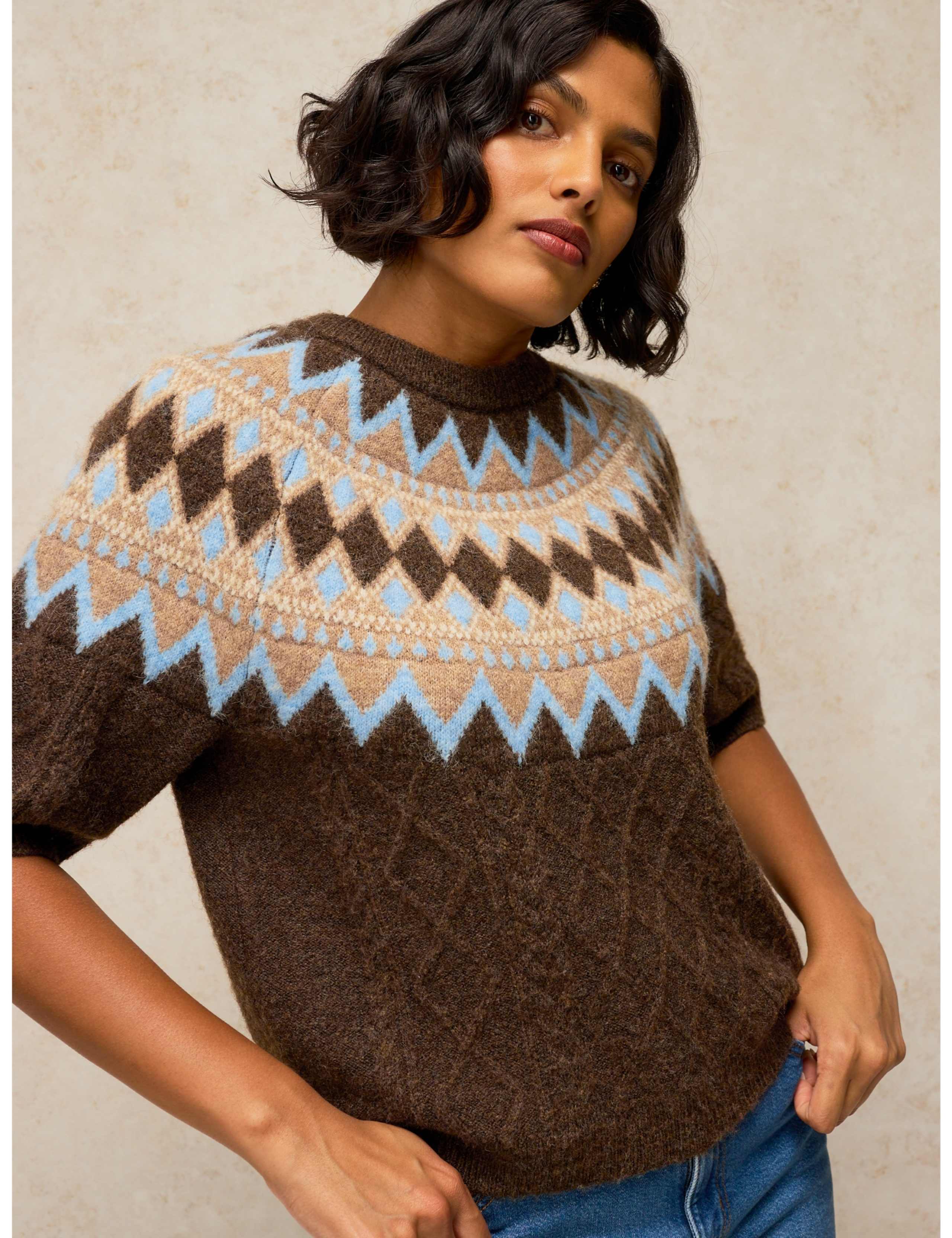 Kylie Fair Isle Jumper 1 of 6