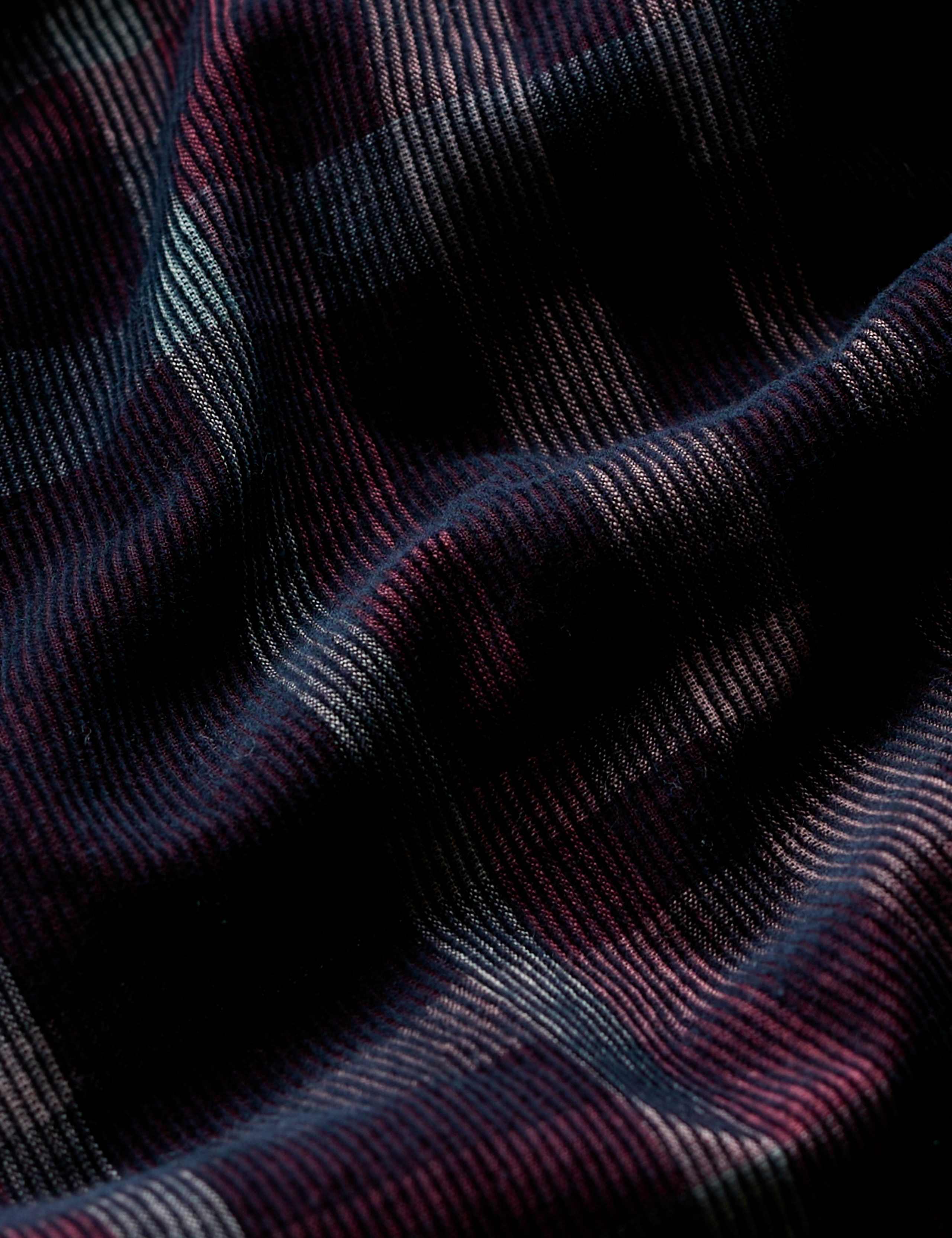 Pure Cotton Checked Midi A Line Skirt 5 of 5