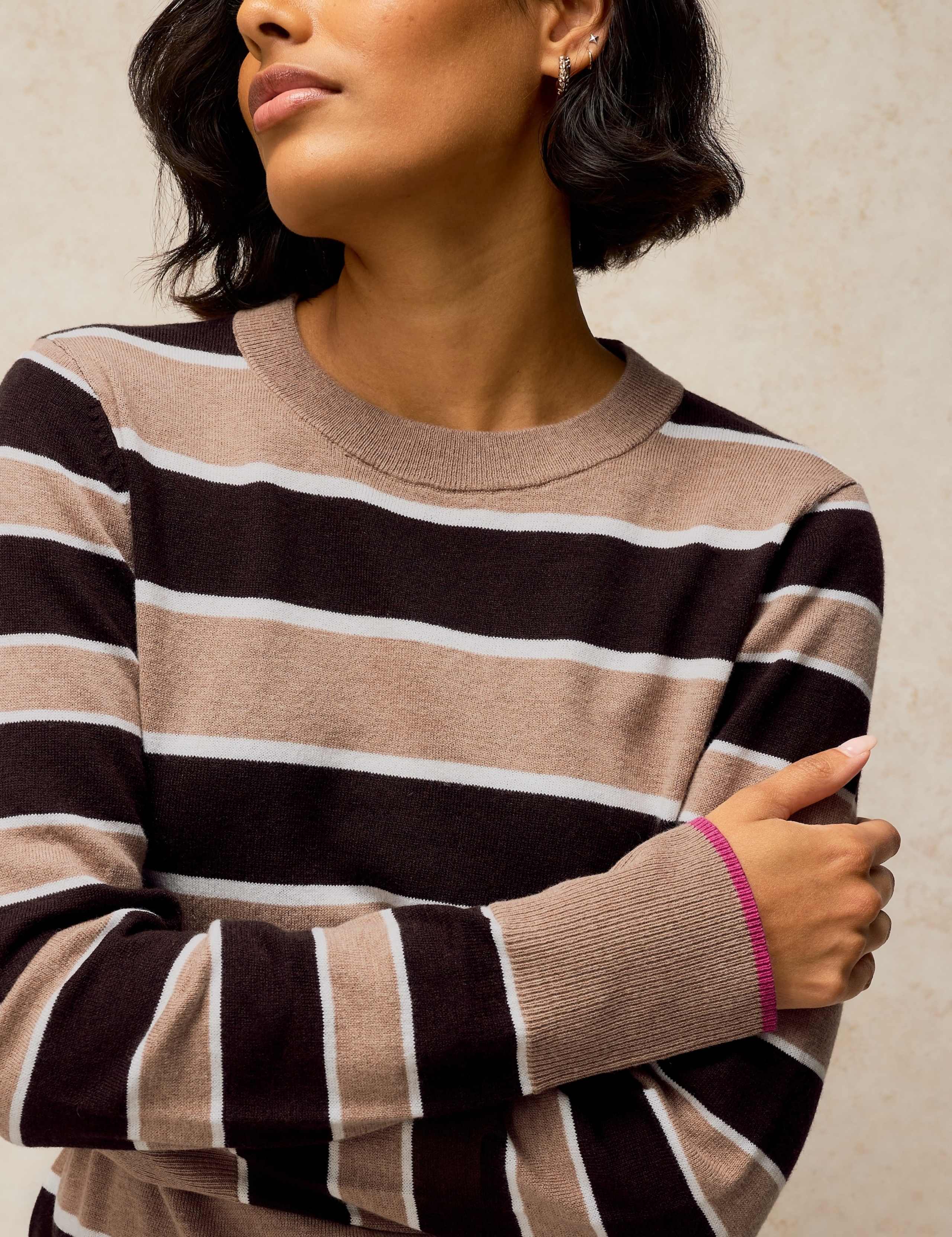 Cotton Rich Striped Jumper 5 of 6