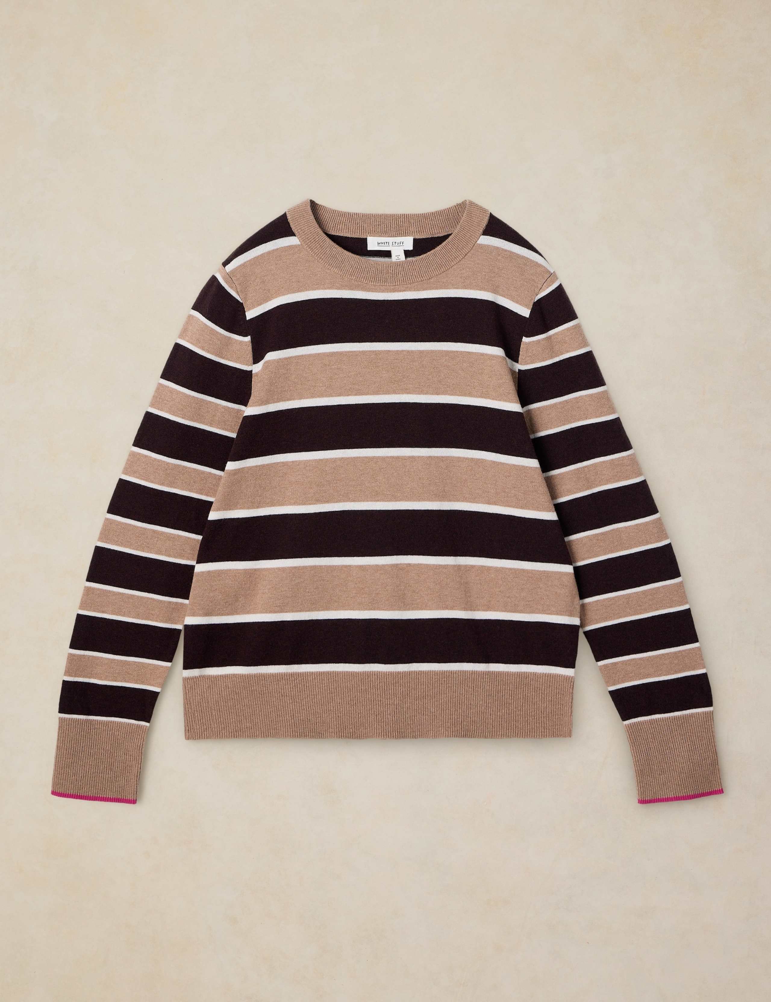Cotton Rich Striped Jumper 2 of 6