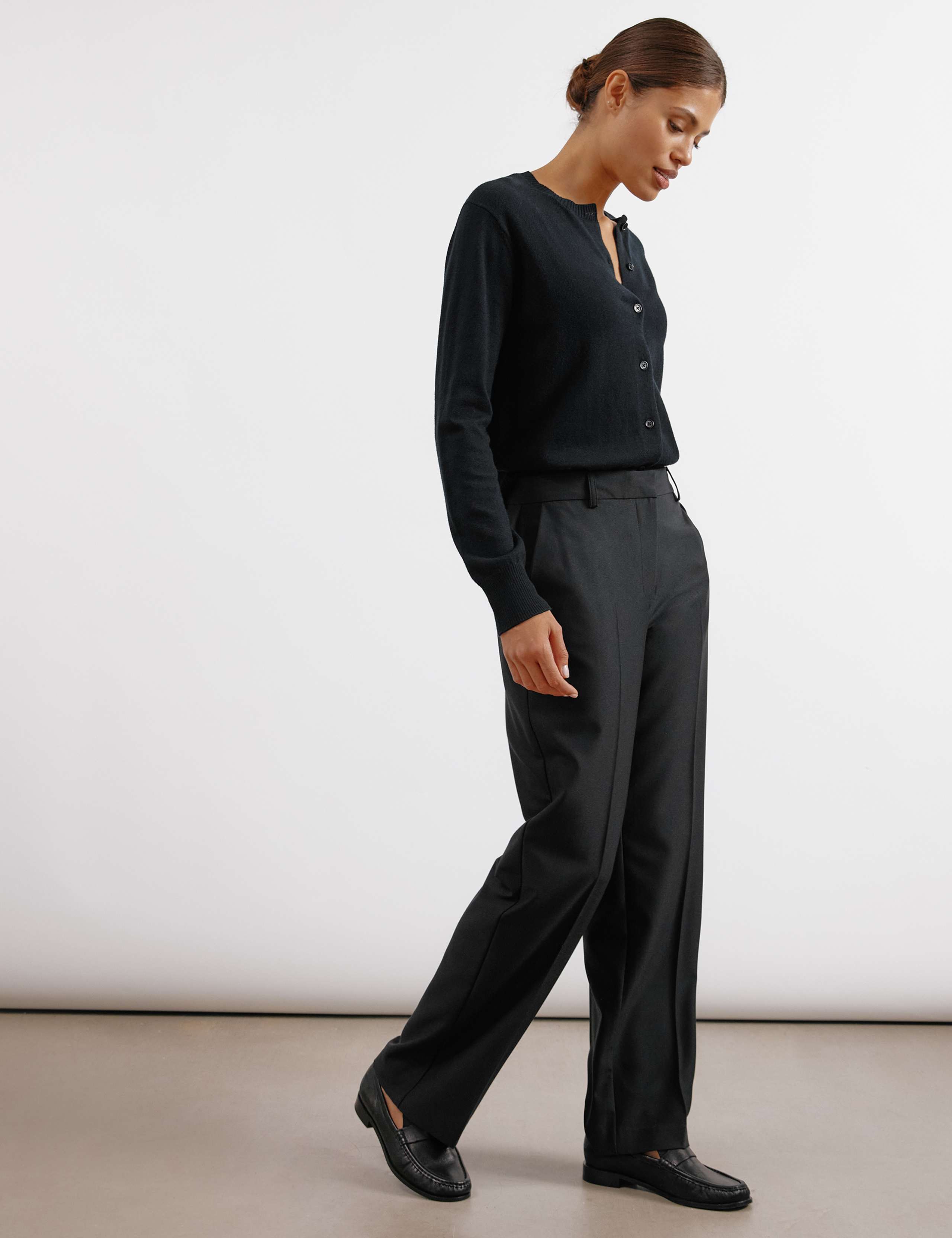 Tailored Straight Leg Trousers 1 of 5