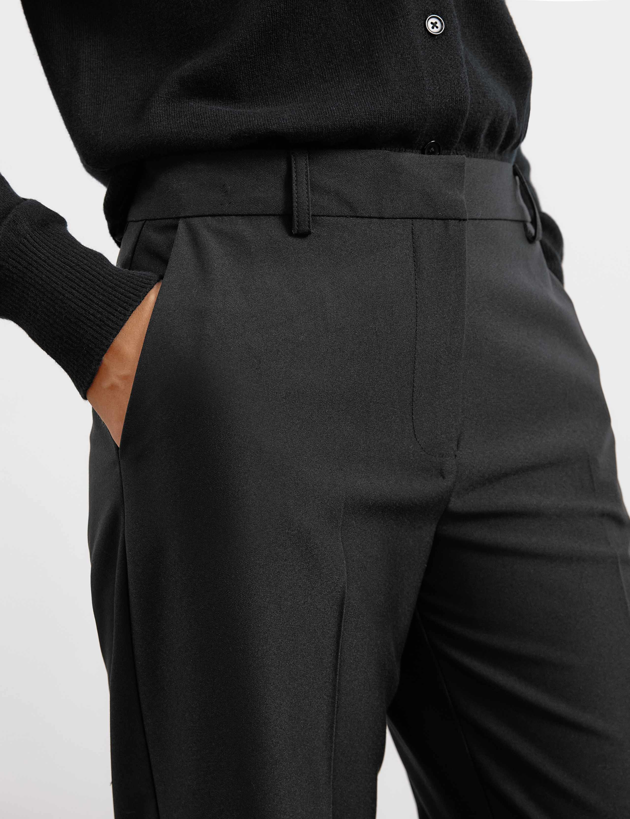 Tailored Straight Leg Trousers 4 of 5