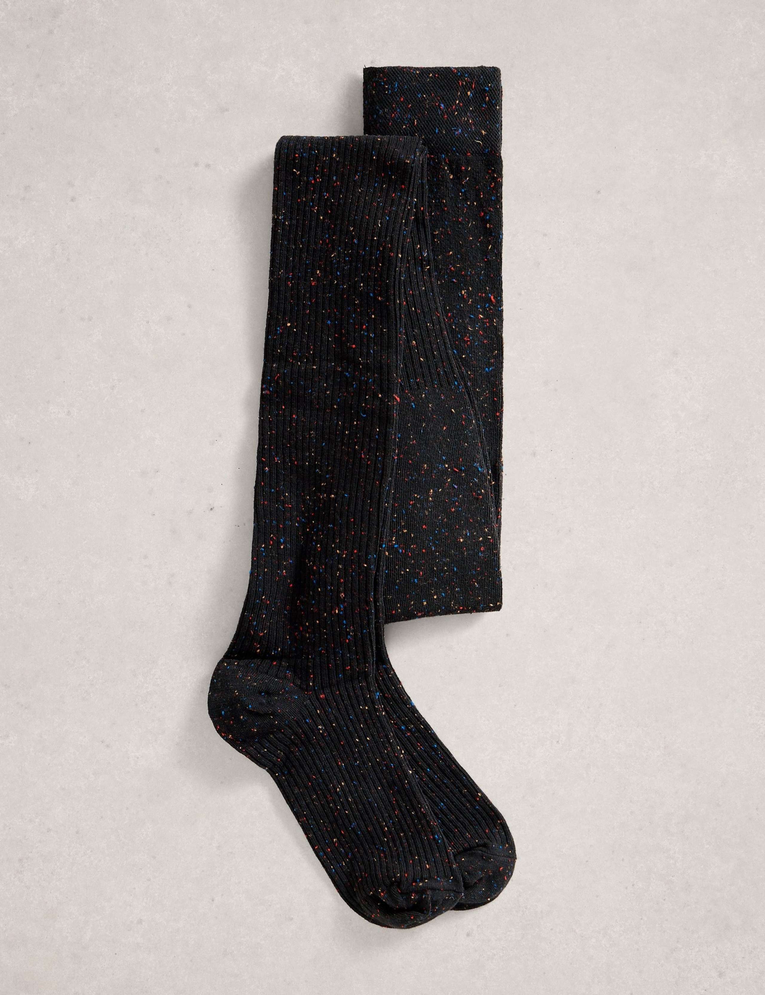 Cotton Blend Fleck Tights 2 of 2