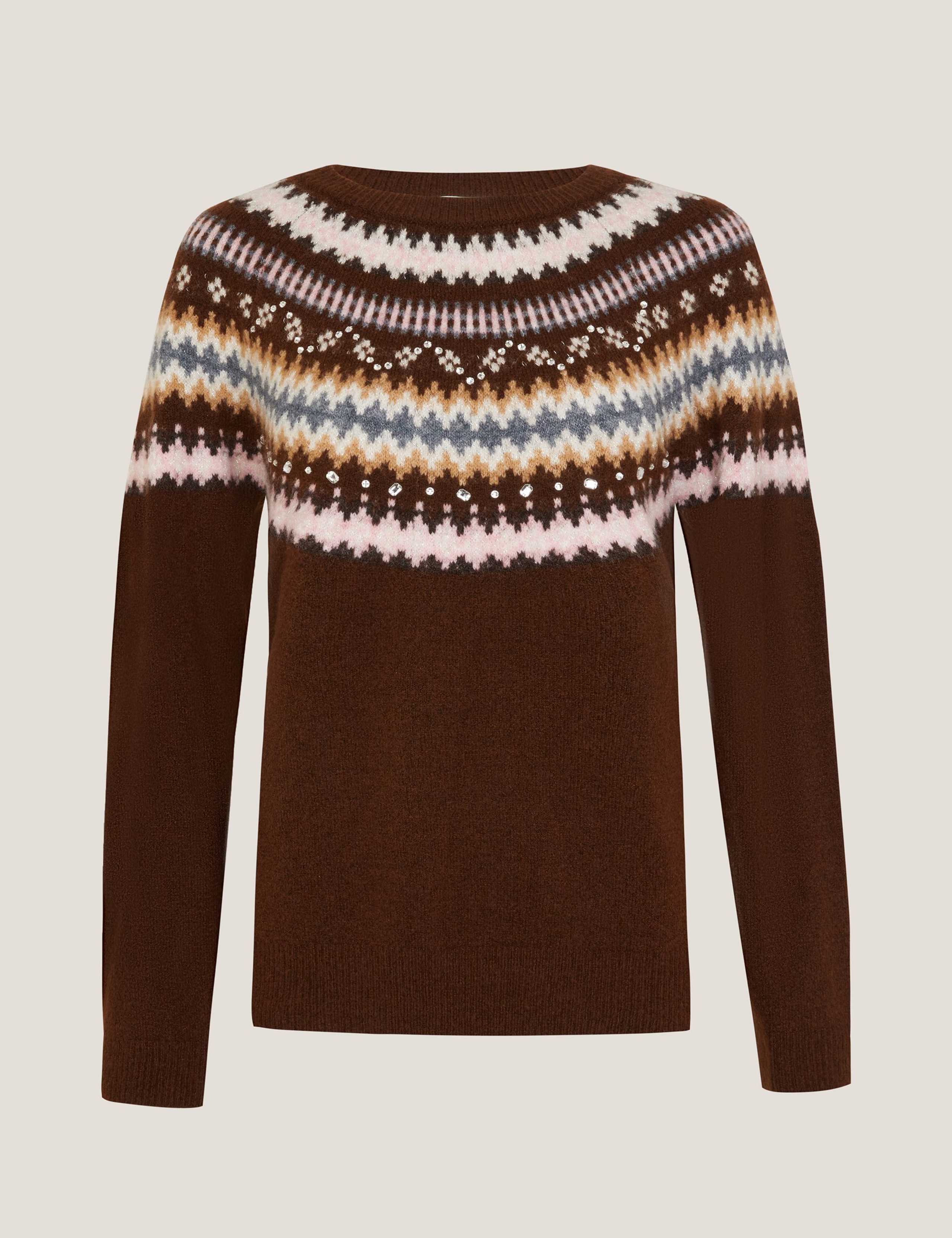 Embellished Fair Isle Jumper 2 of 5