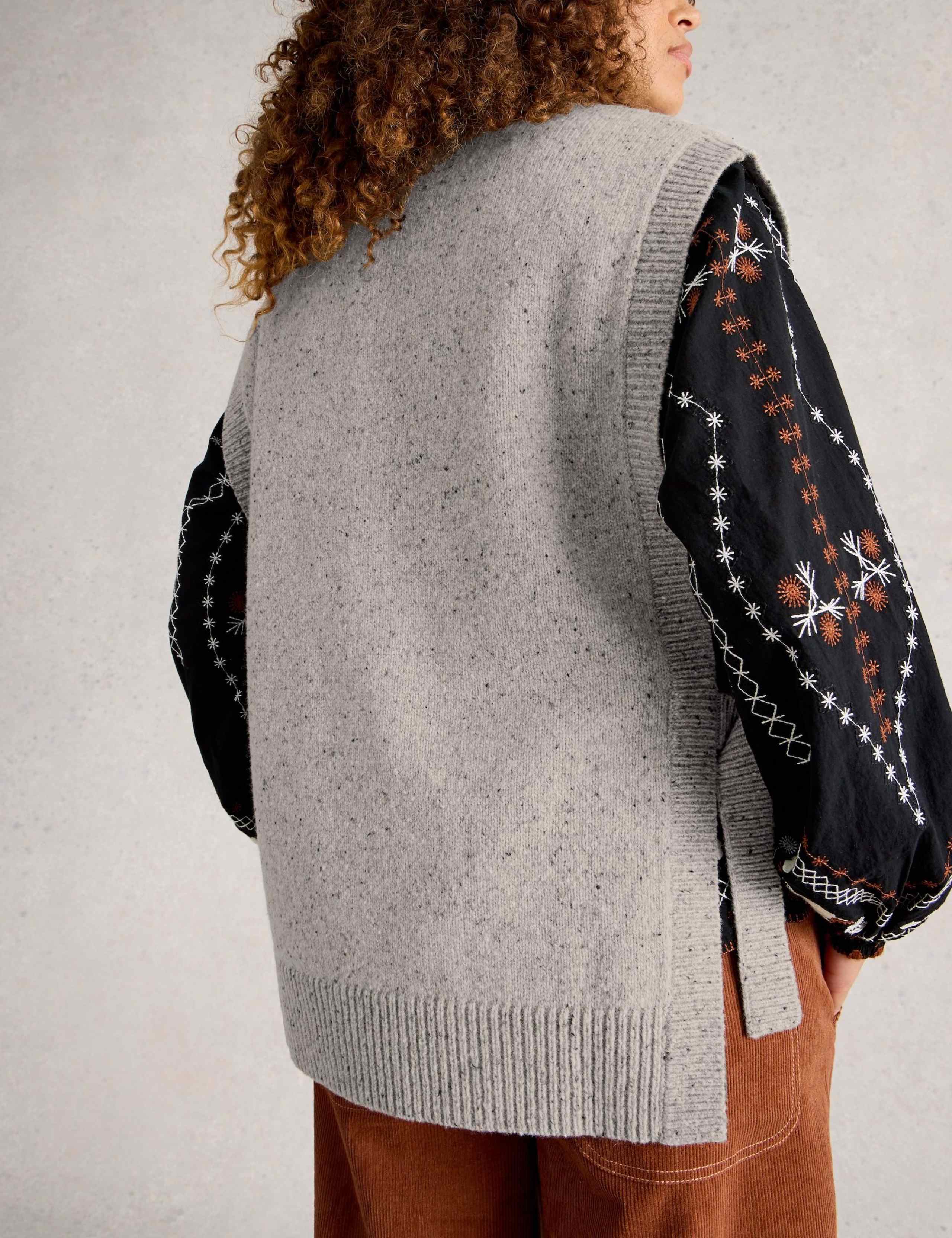Wool Rich Tabard Poncho 4 of 6