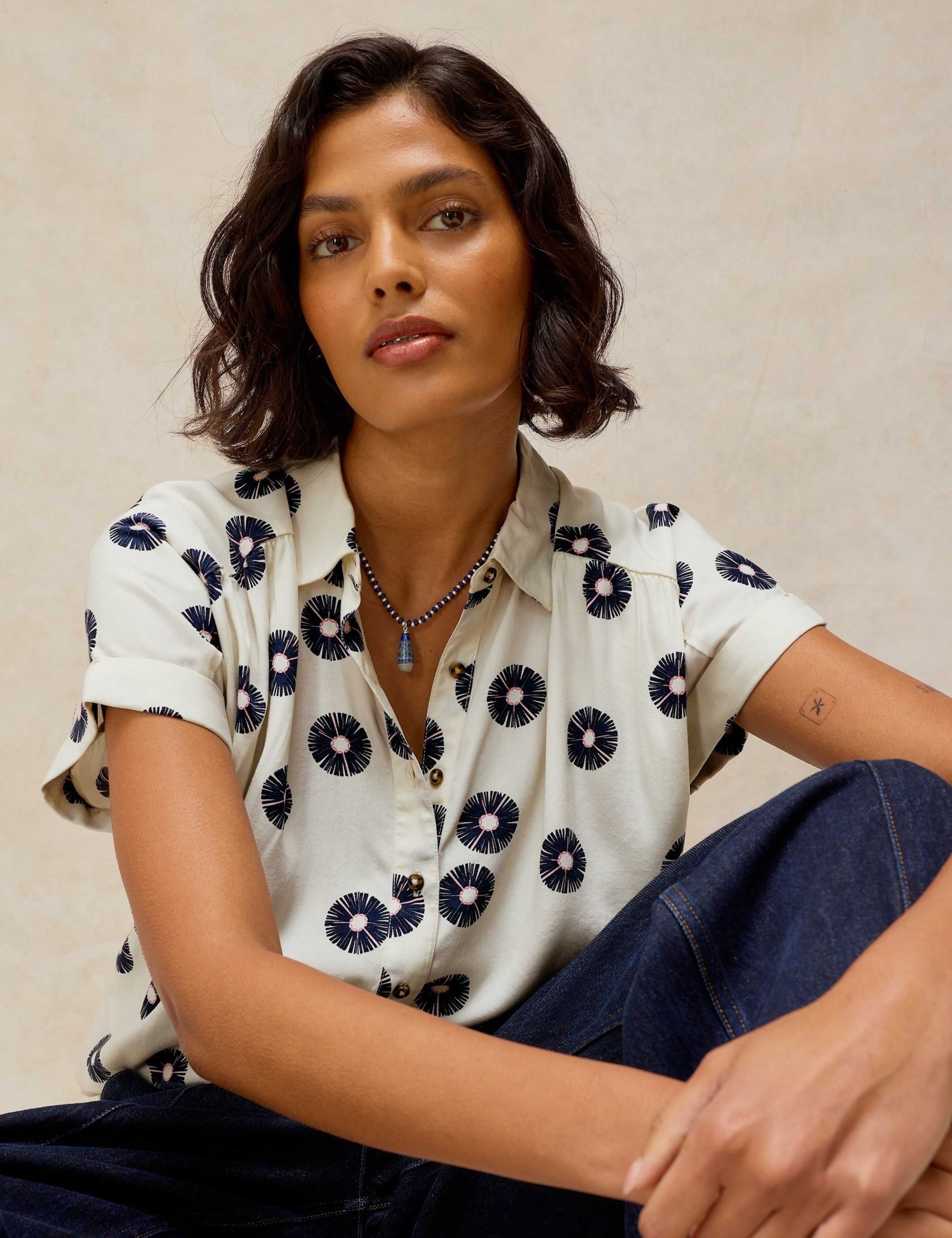 Lyocell Rich Floral Shirt 4 of 6