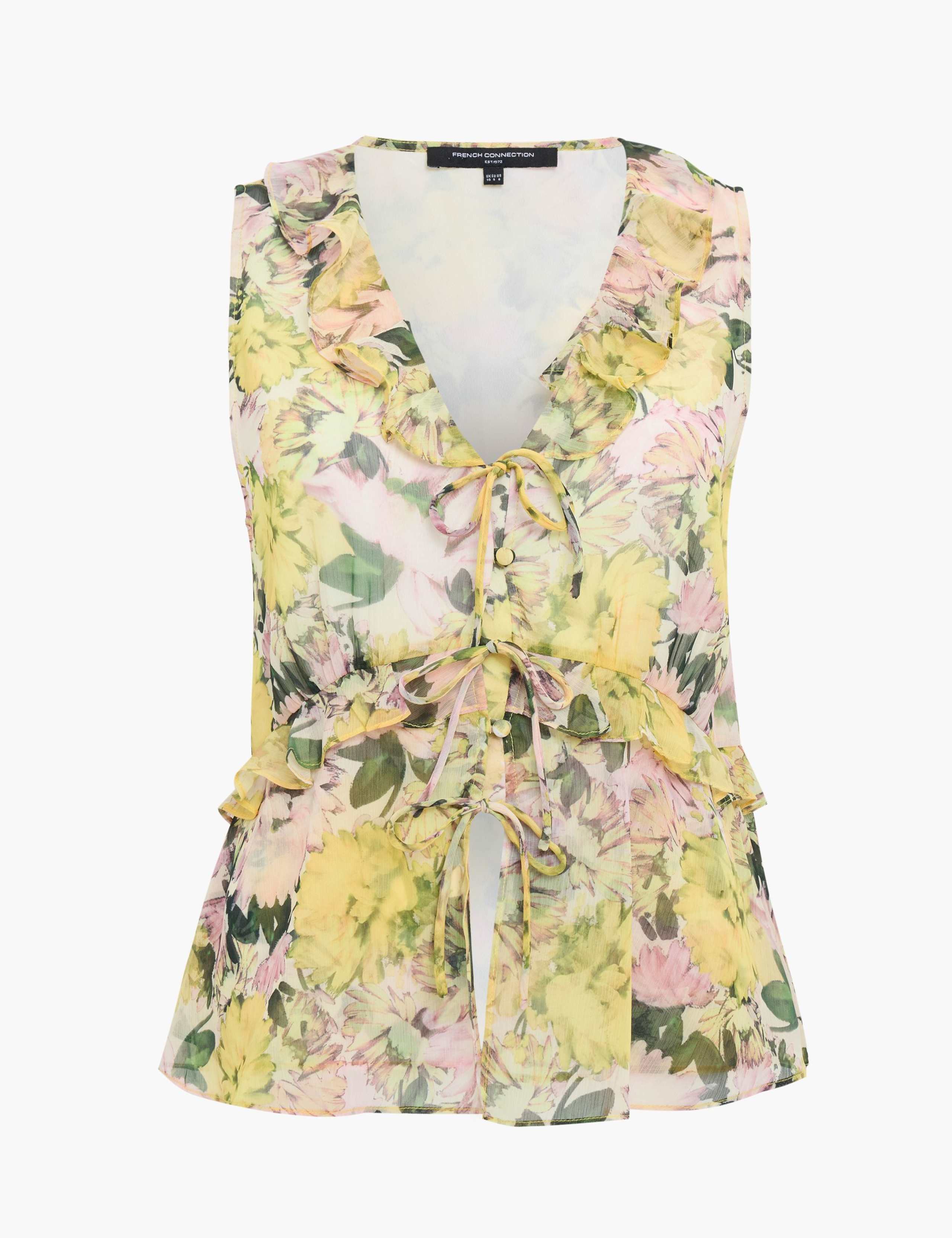 Floral V-Neck Top 2 of 5