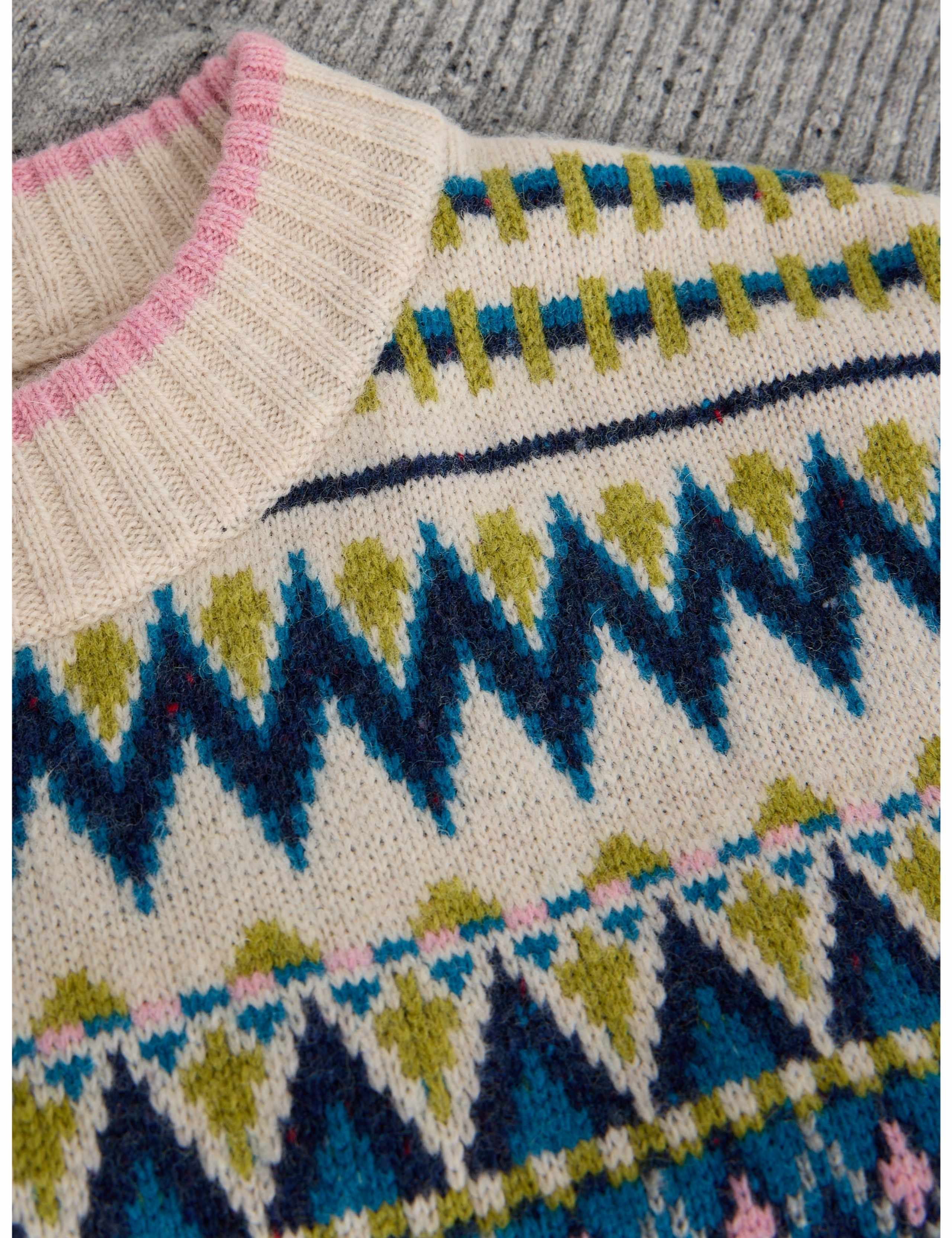 Cedar Wool Rich Fair Isle Jumper 6 of 6