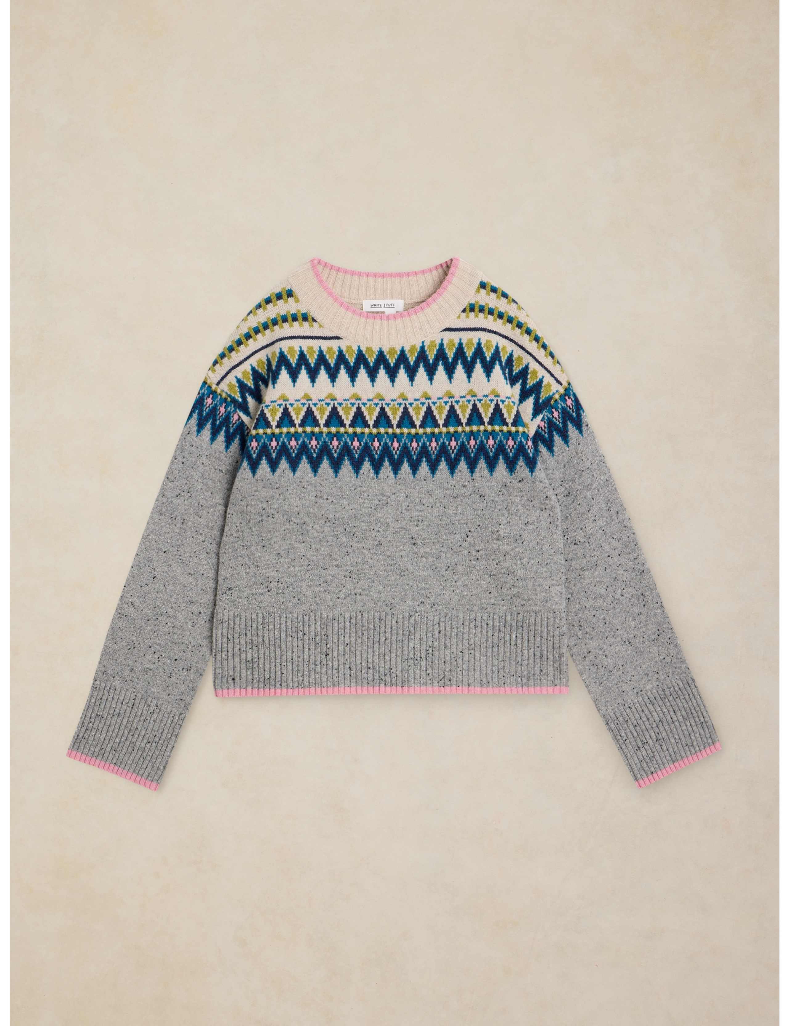 Cedar Wool Rich Fair Isle Jumper 2 of 6