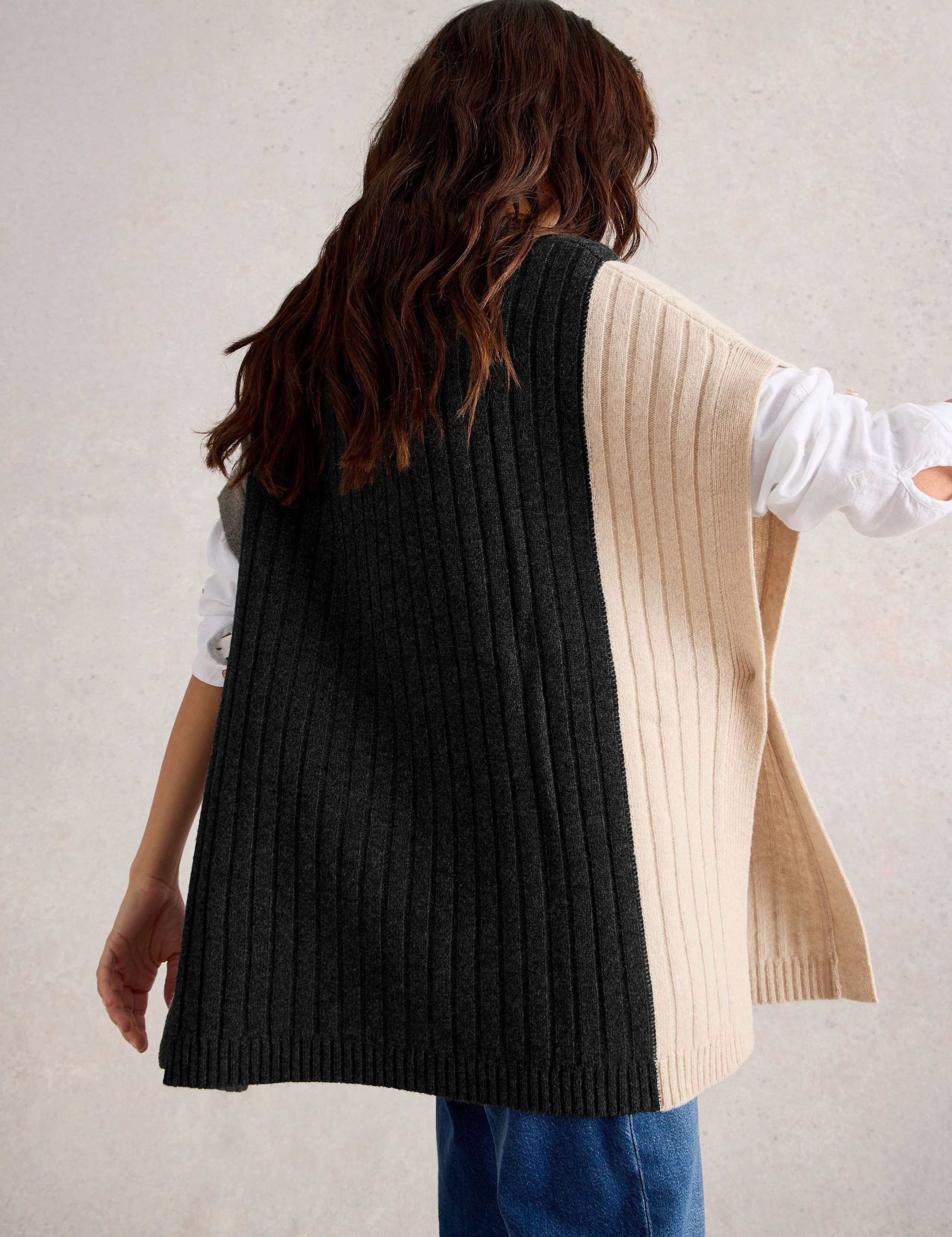 Ava Knitted Poncho 6 of 6