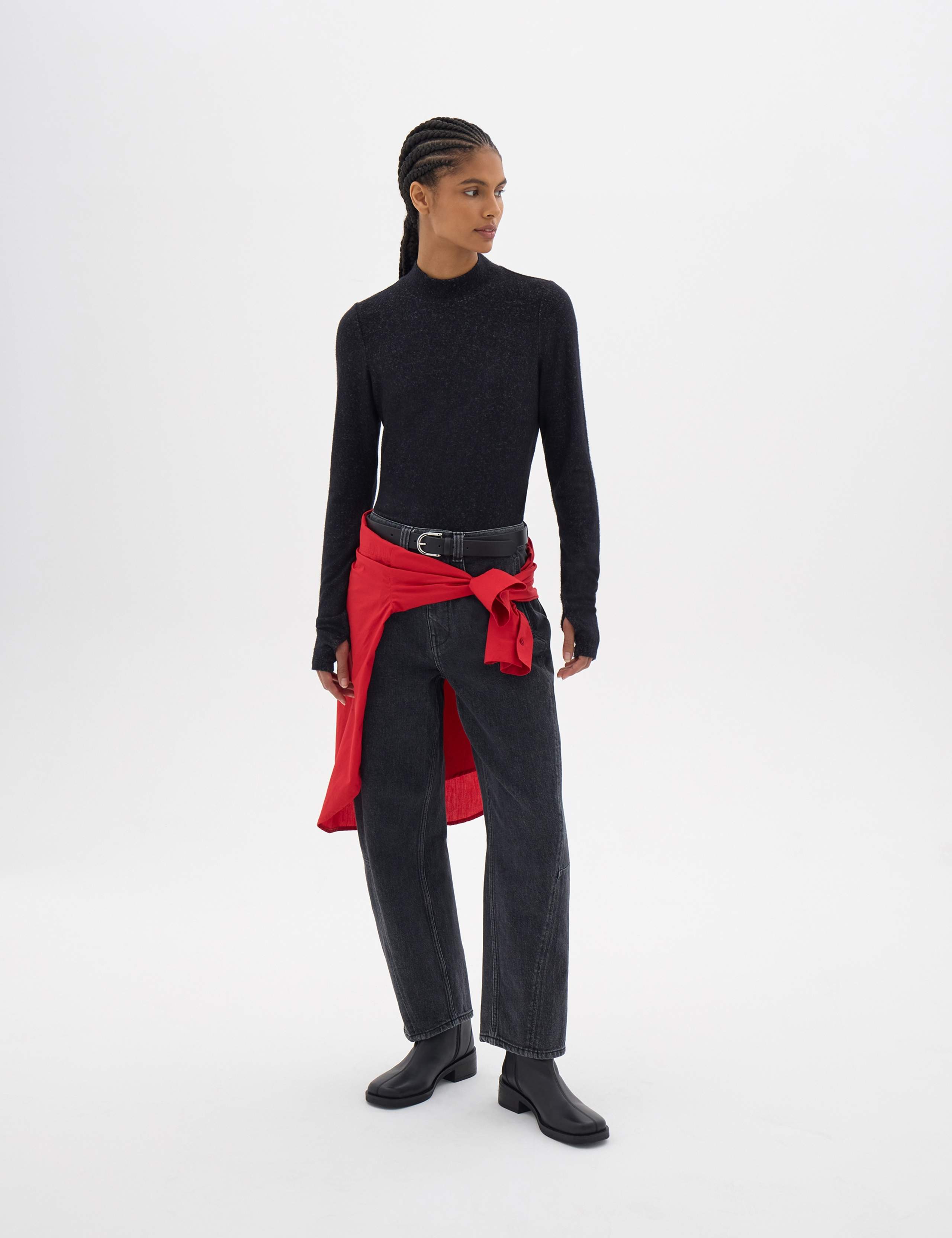 Roll Neck Supersoft Long Sleeve Top 4 of 5