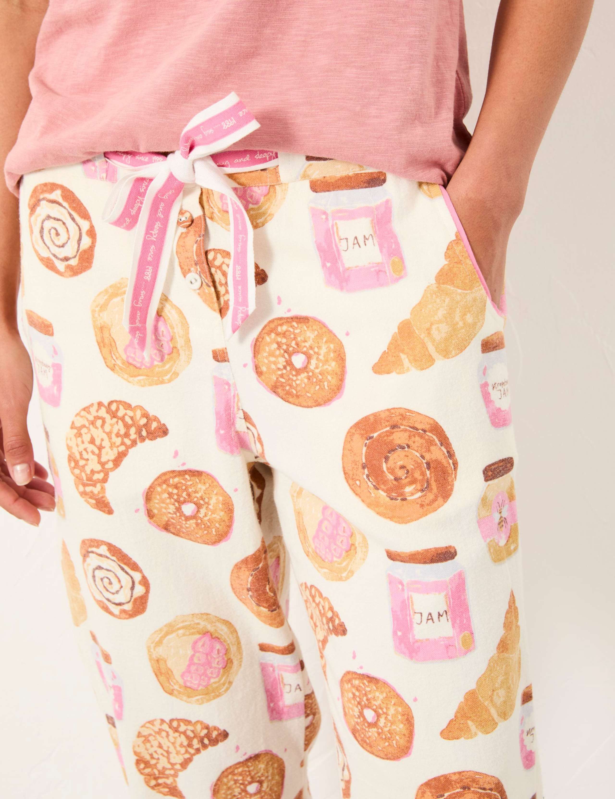 Pure Cotton Pastry Print Pyjama Bottoms 3 of 6