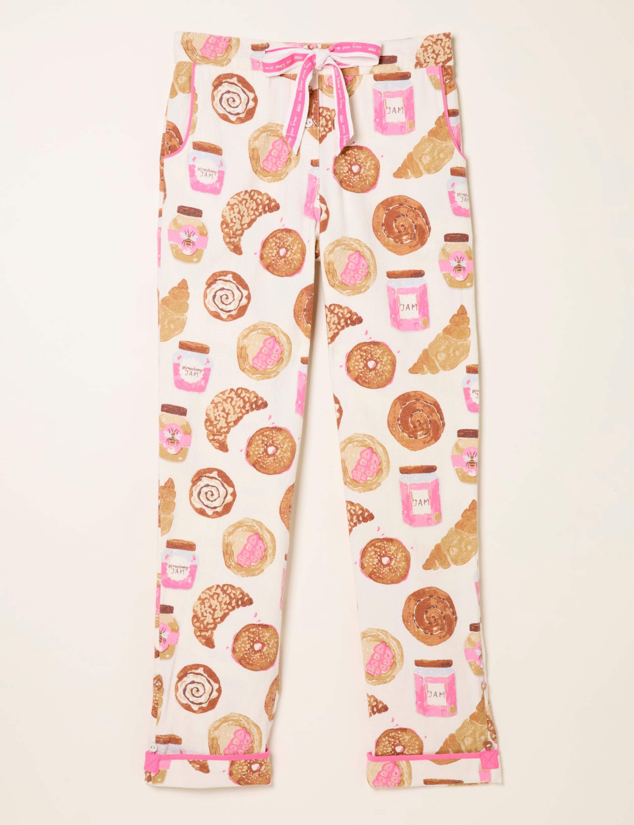 Pure Cotton Pastry Print Pyjama Bottoms 2 of 6