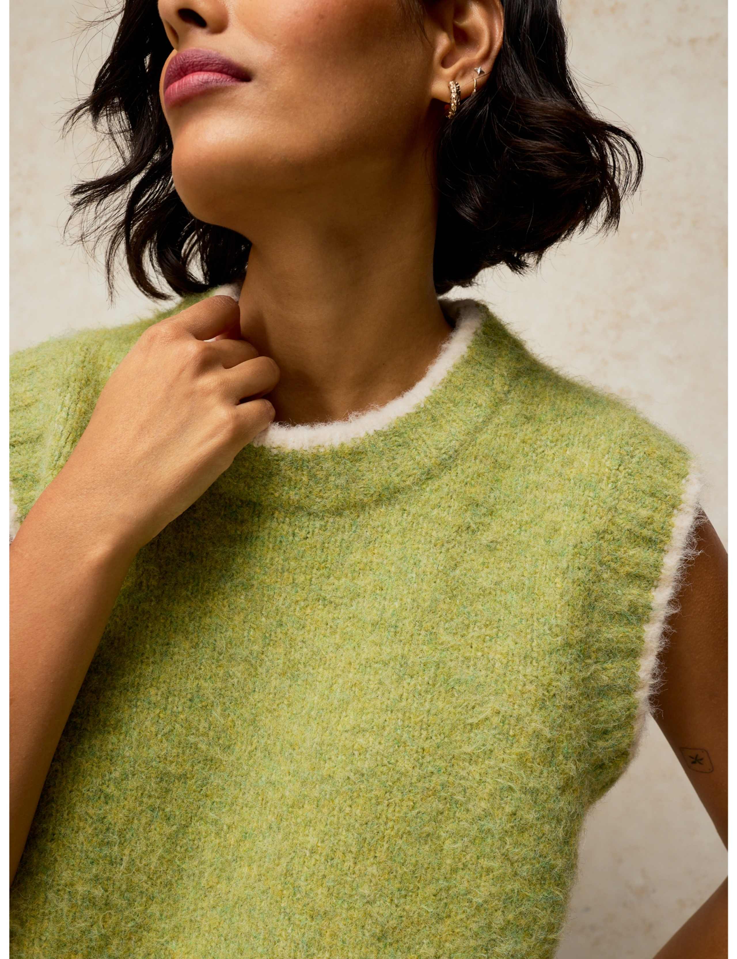 Knitted Vest with Wool 5 of 6