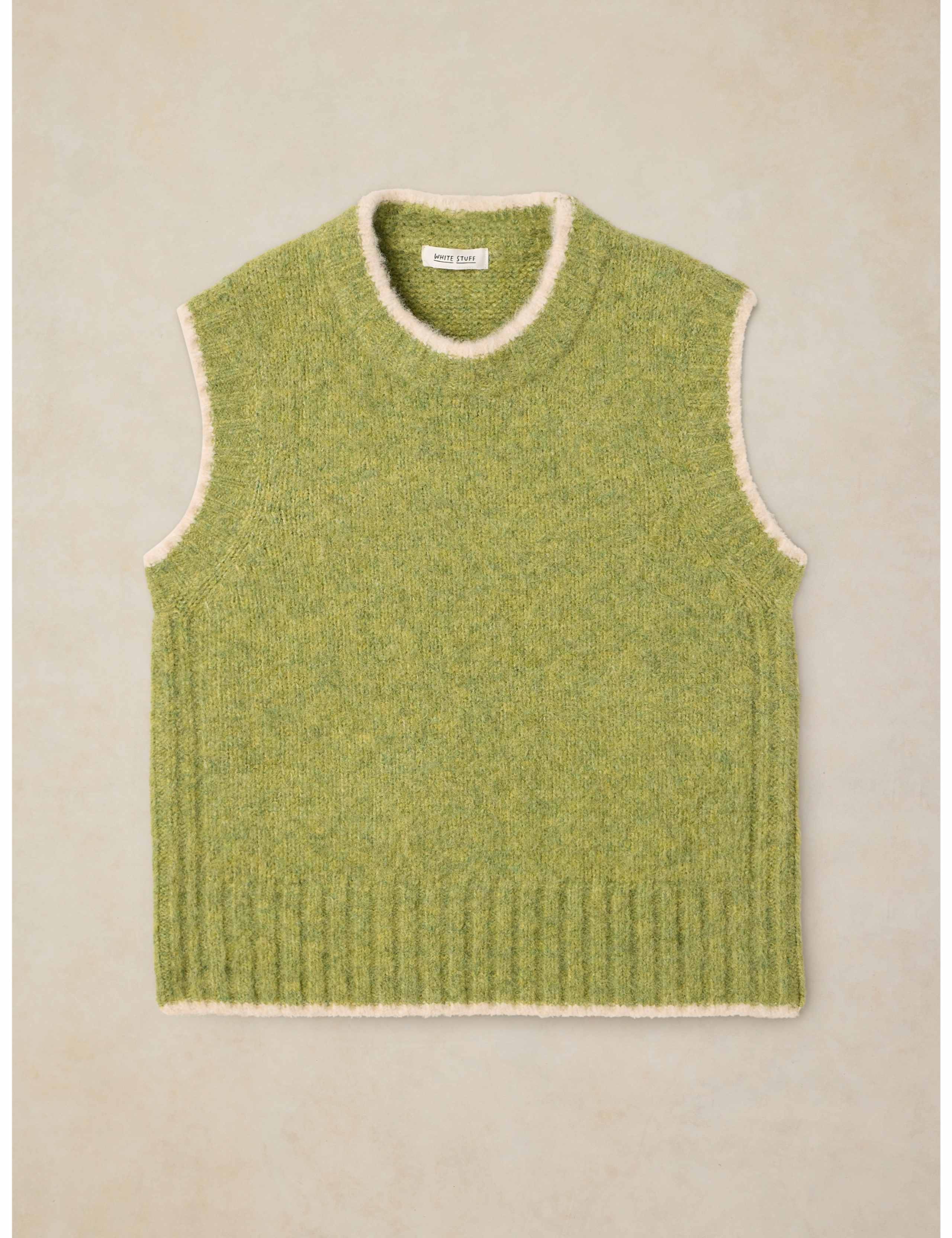 Knitted Vest with Wool 2 of 6