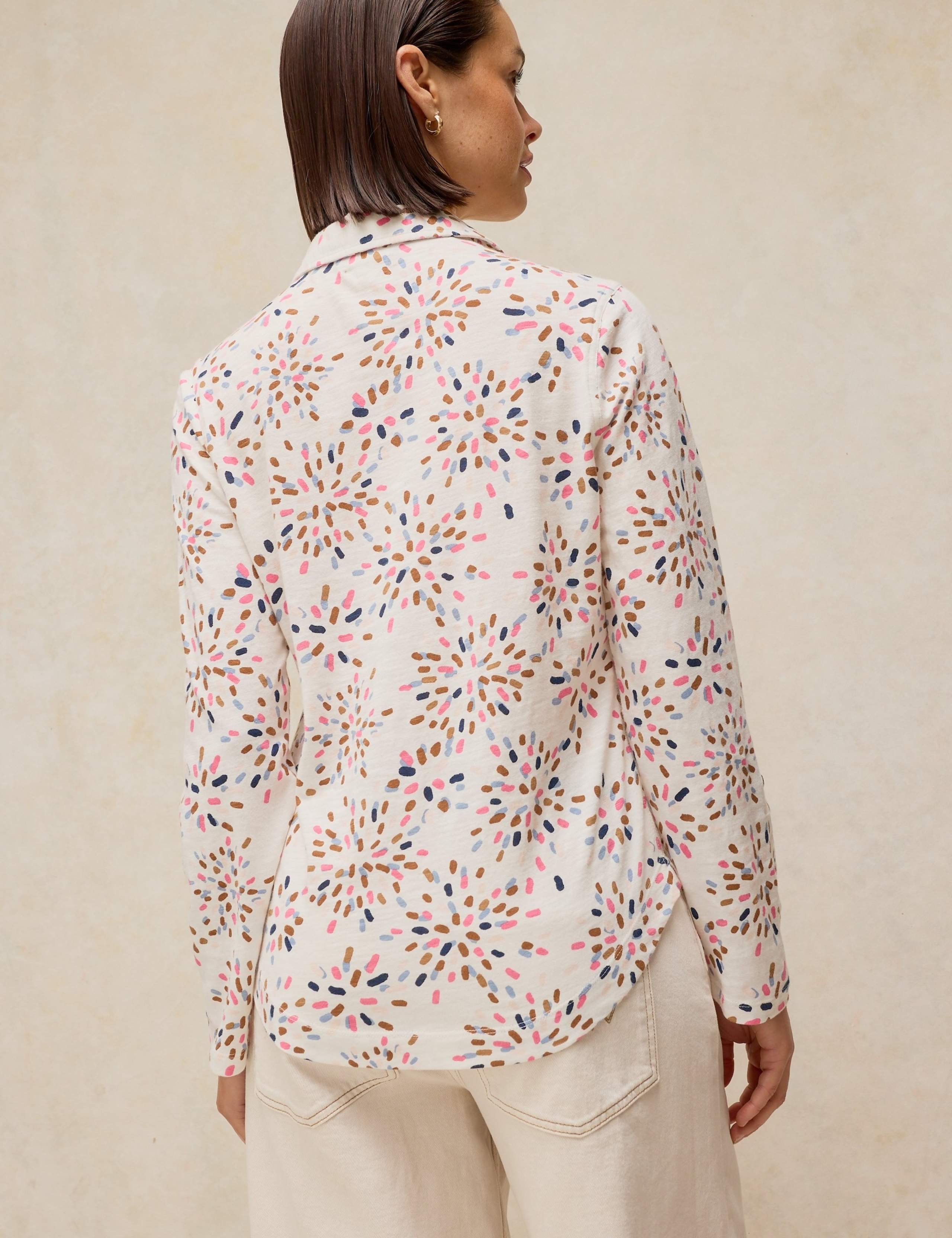Pure Cotton Jersey Printed Top 4 of 5