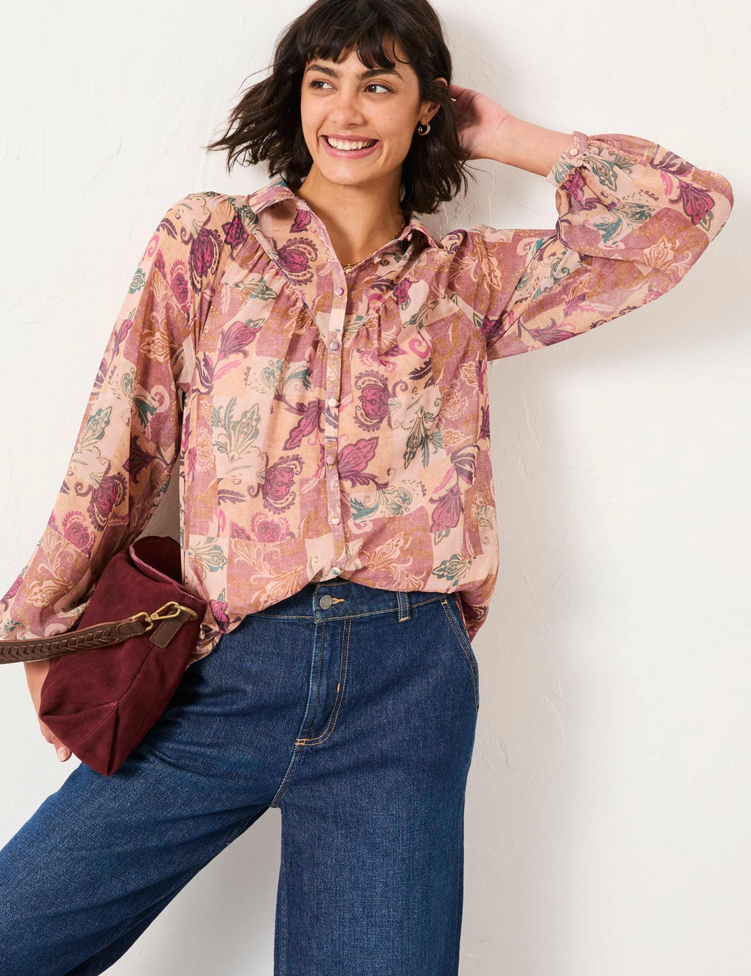 Floral Collared Blouse 5 of 6