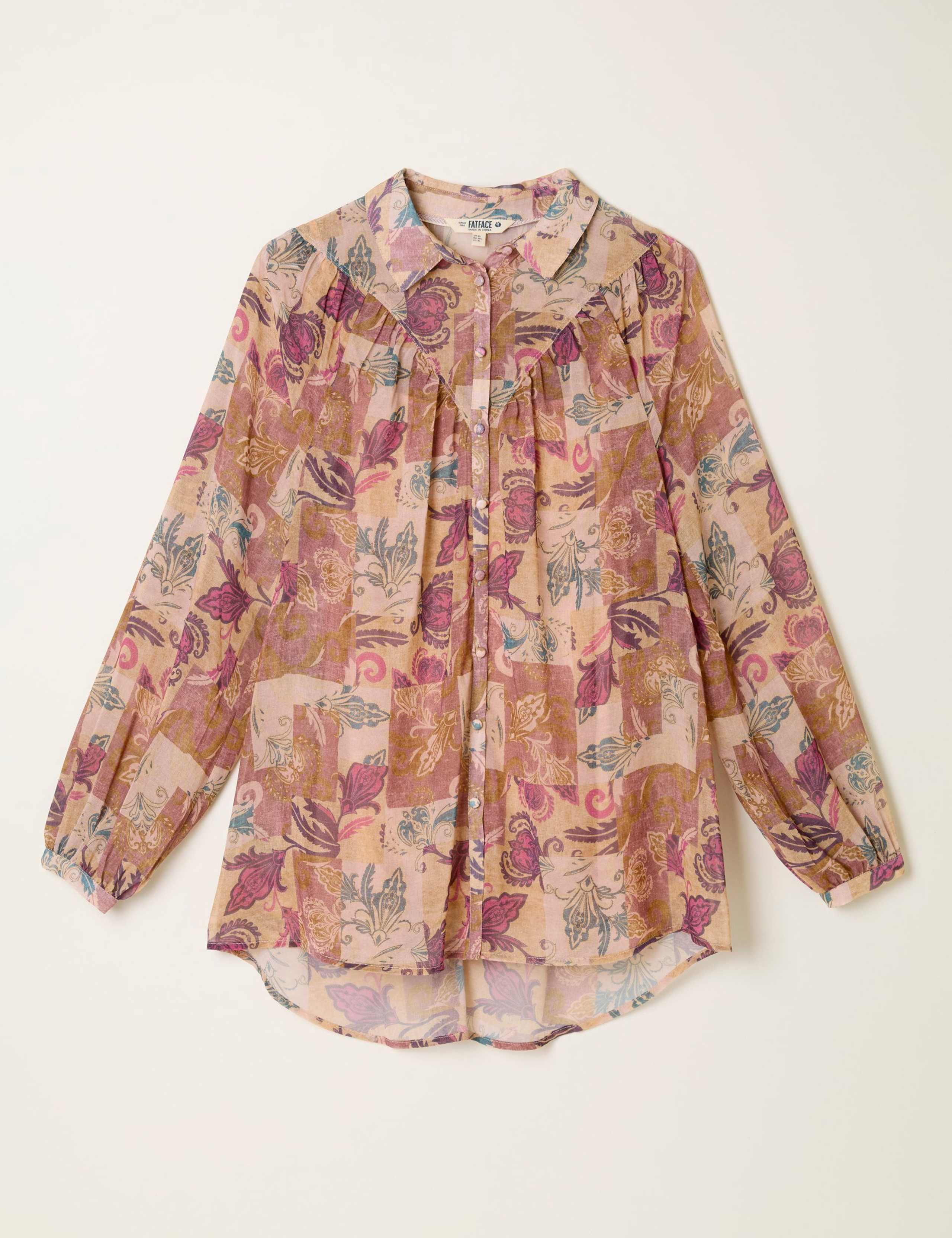 Floral Collared Blouse 2 of 6