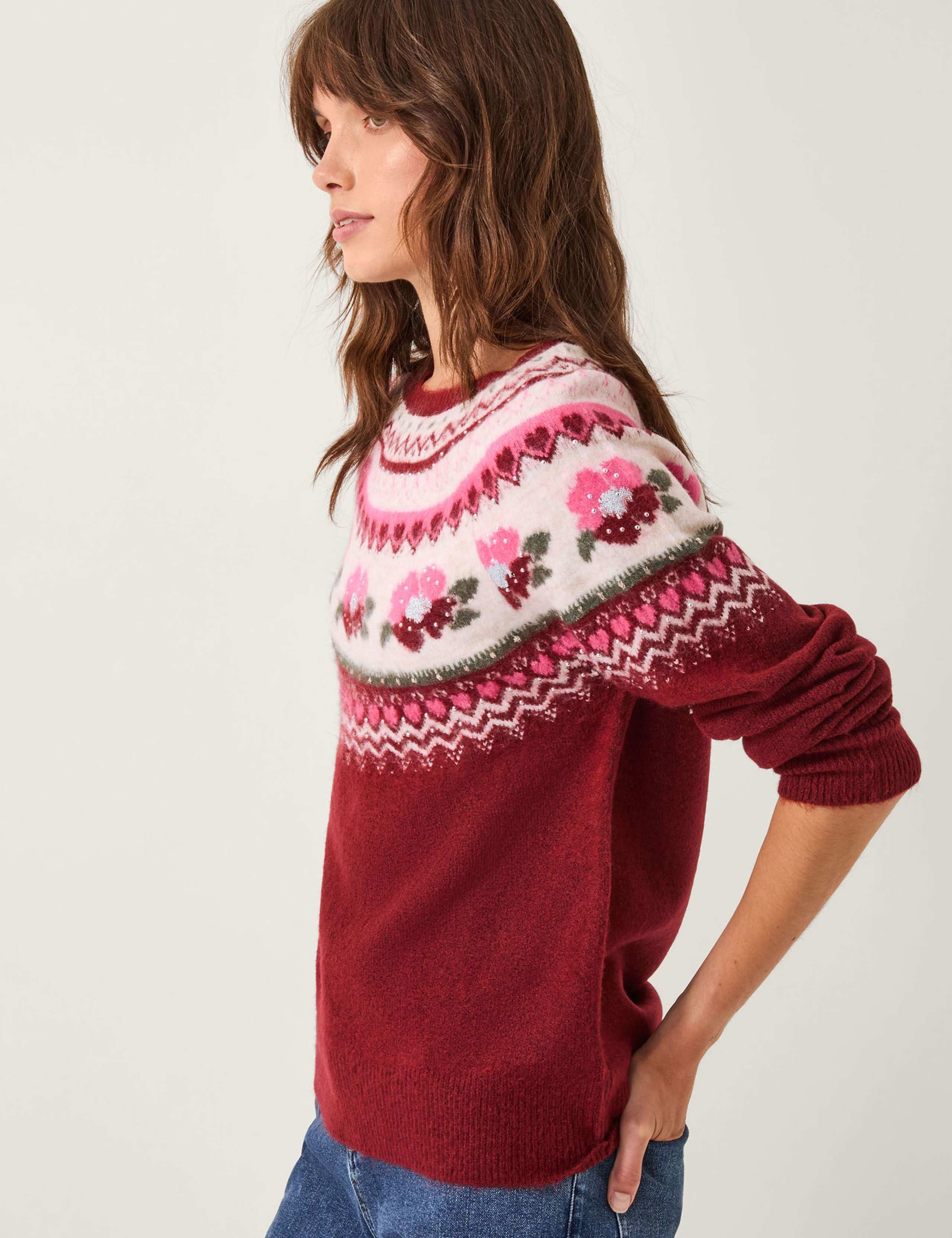 Embellished Fair Isle Jumper 2 of 4