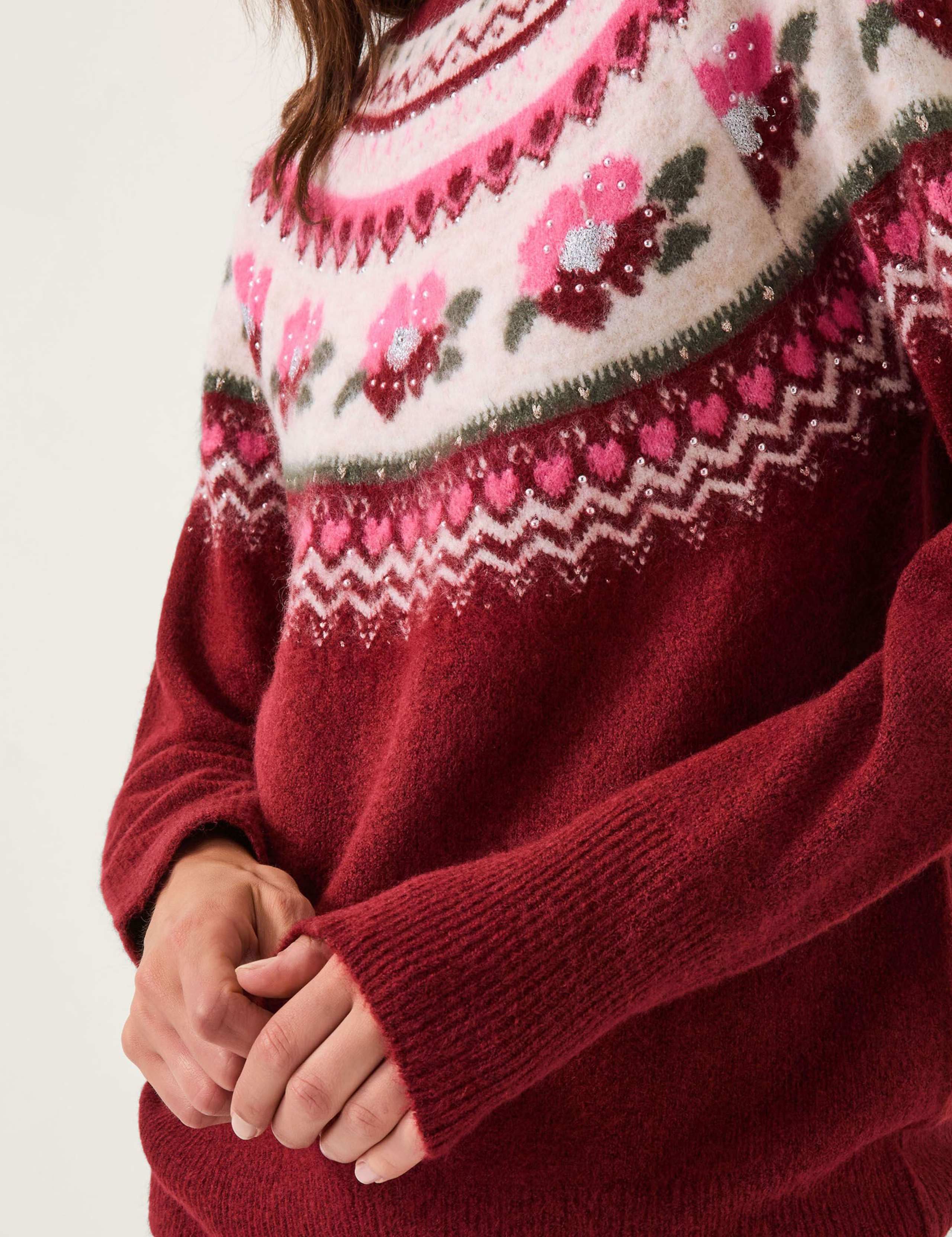 Embellished Fair Isle Jumper 4 of 4
