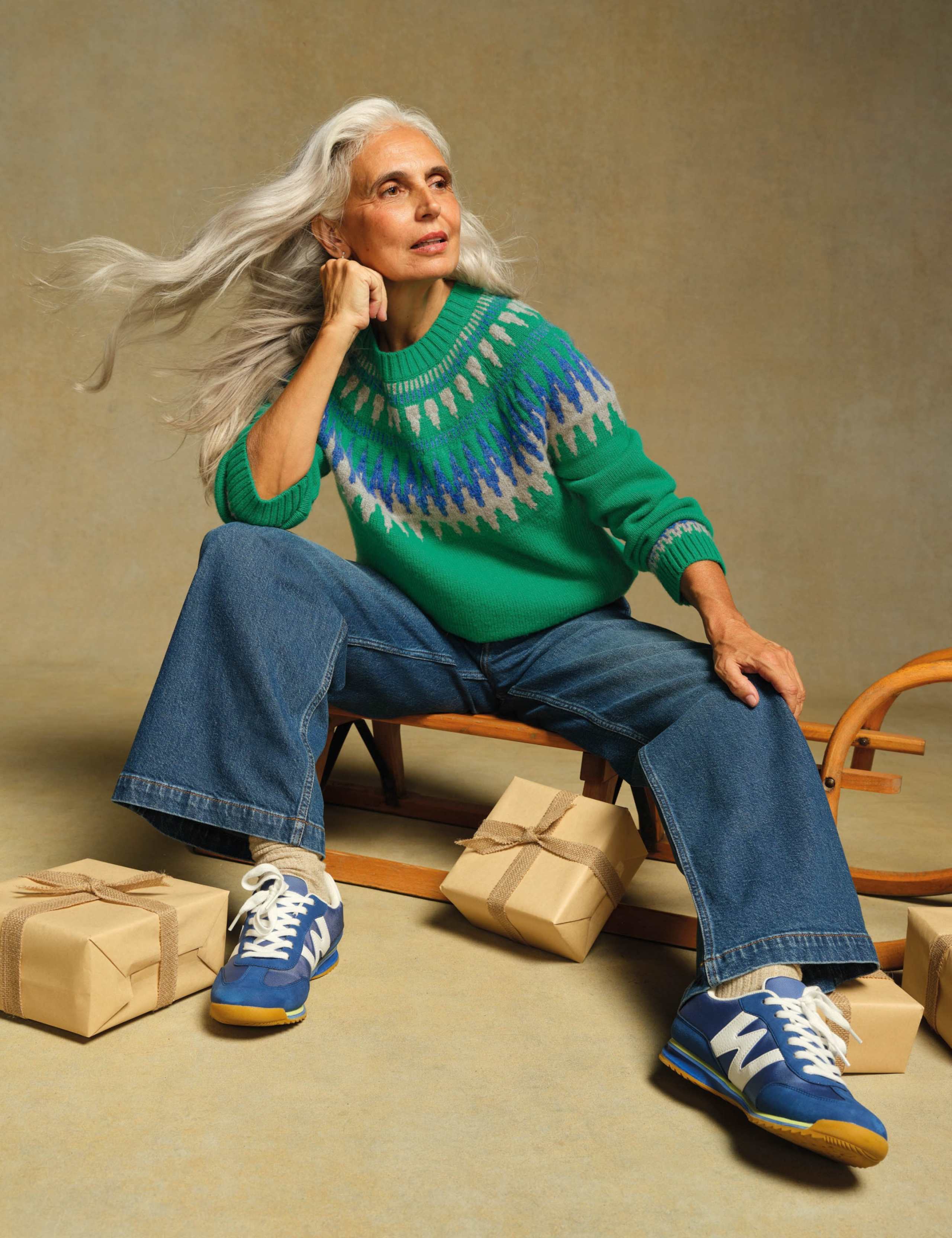 Lambswool Rich Fair Isle Crew Neck Jumper 7 of 7