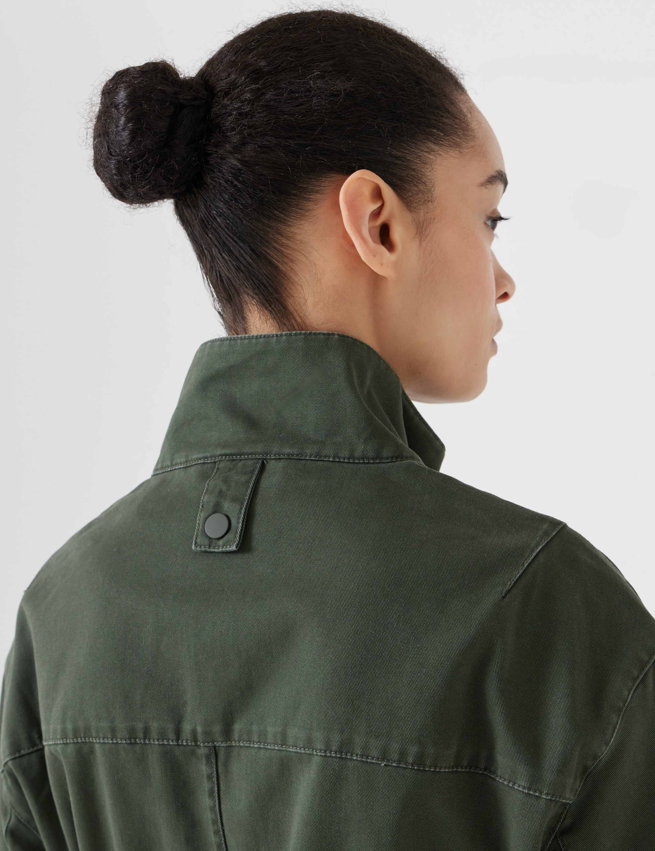 Pure Cotton Utility Parka Jacket 5 of 6