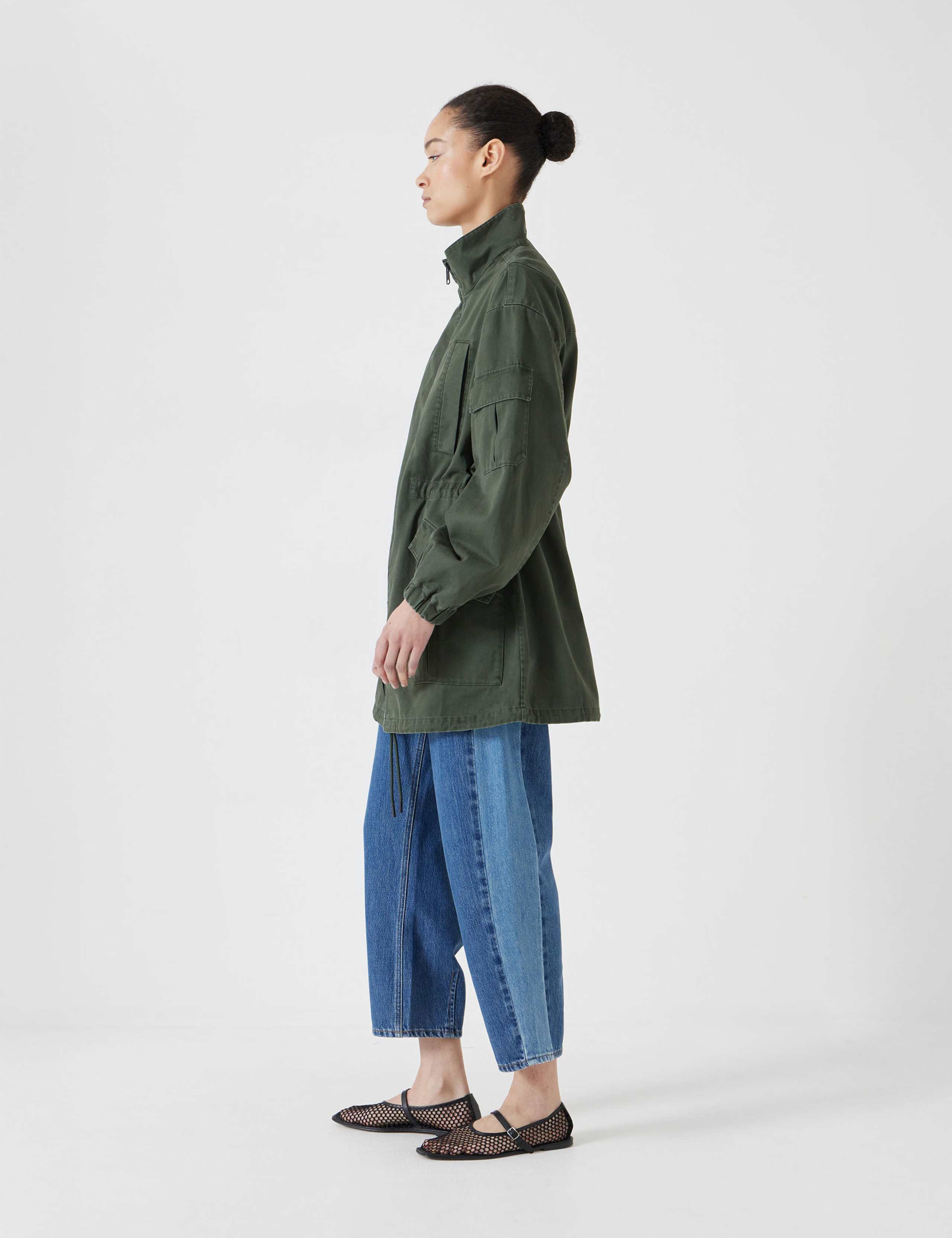 Pure Cotton Utility Parka Jacket 6 of 6