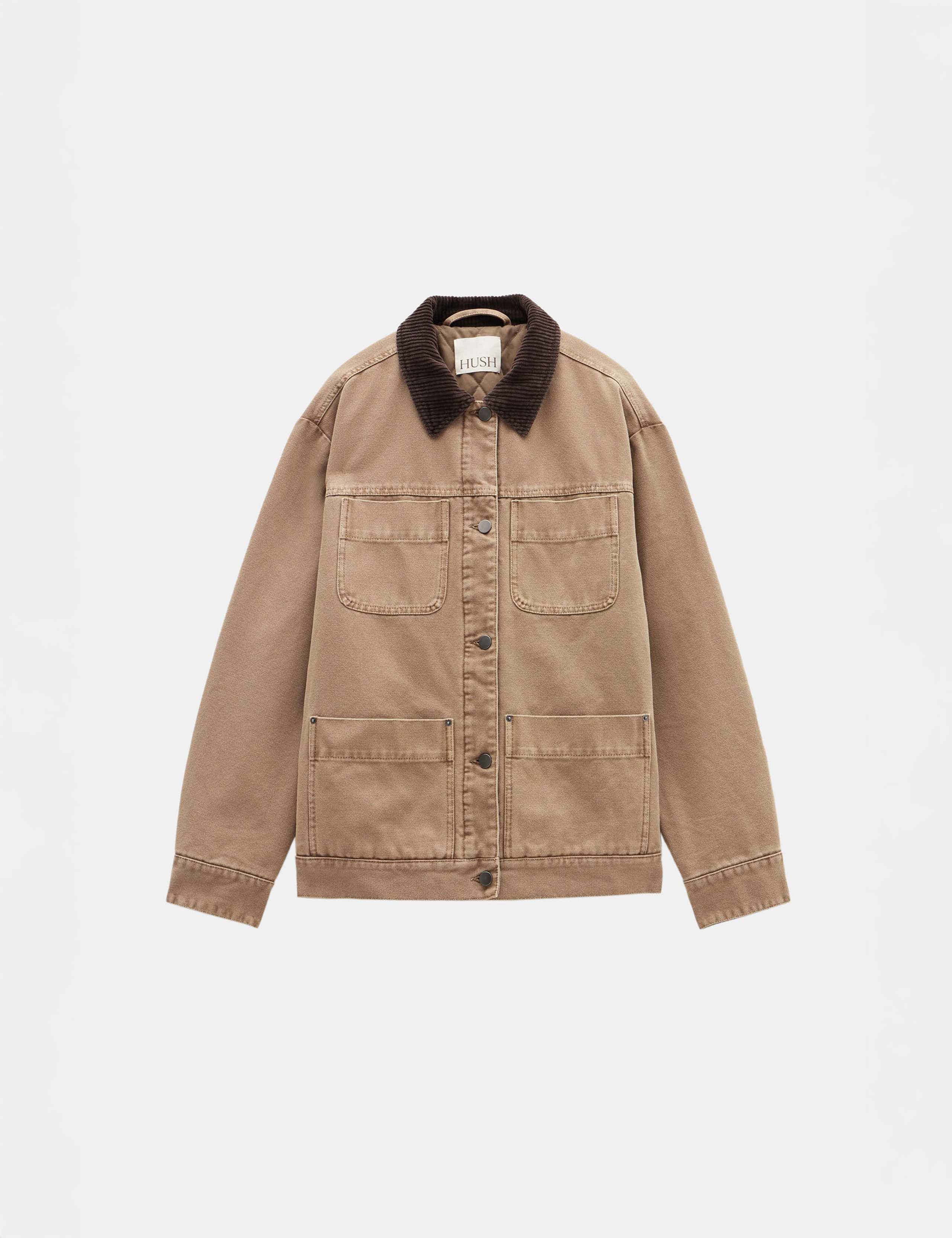 Pure Cotton Oversized Trucker Jacket 2 of 5