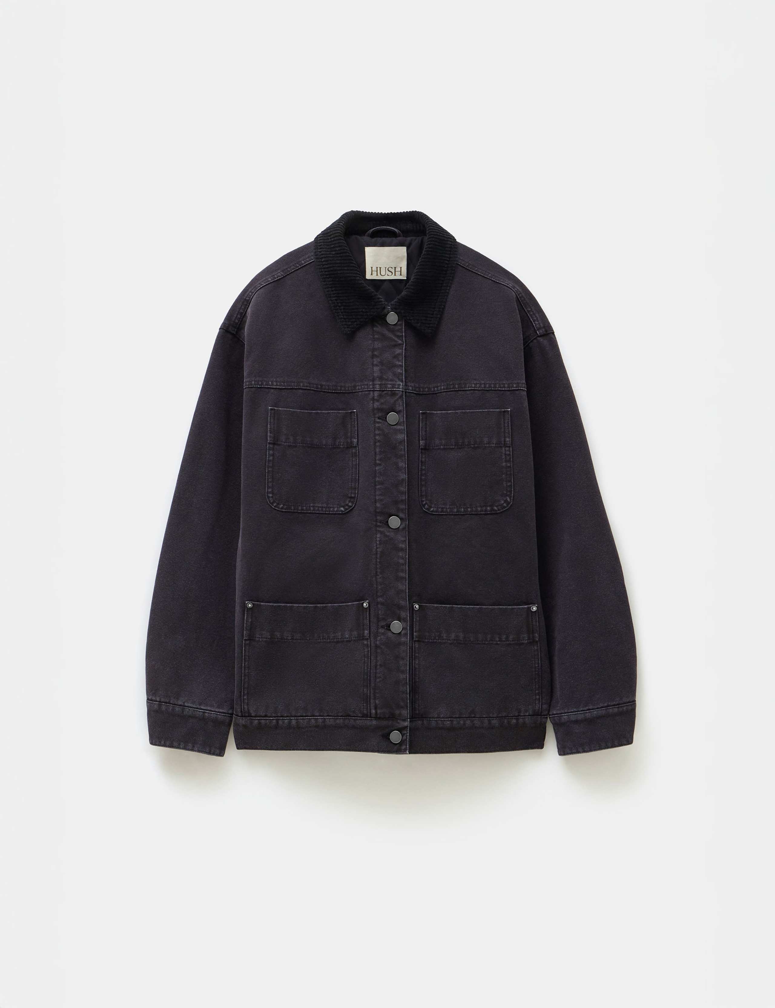 Pure Cotton Oversized Trucker Jacket 2 of 5