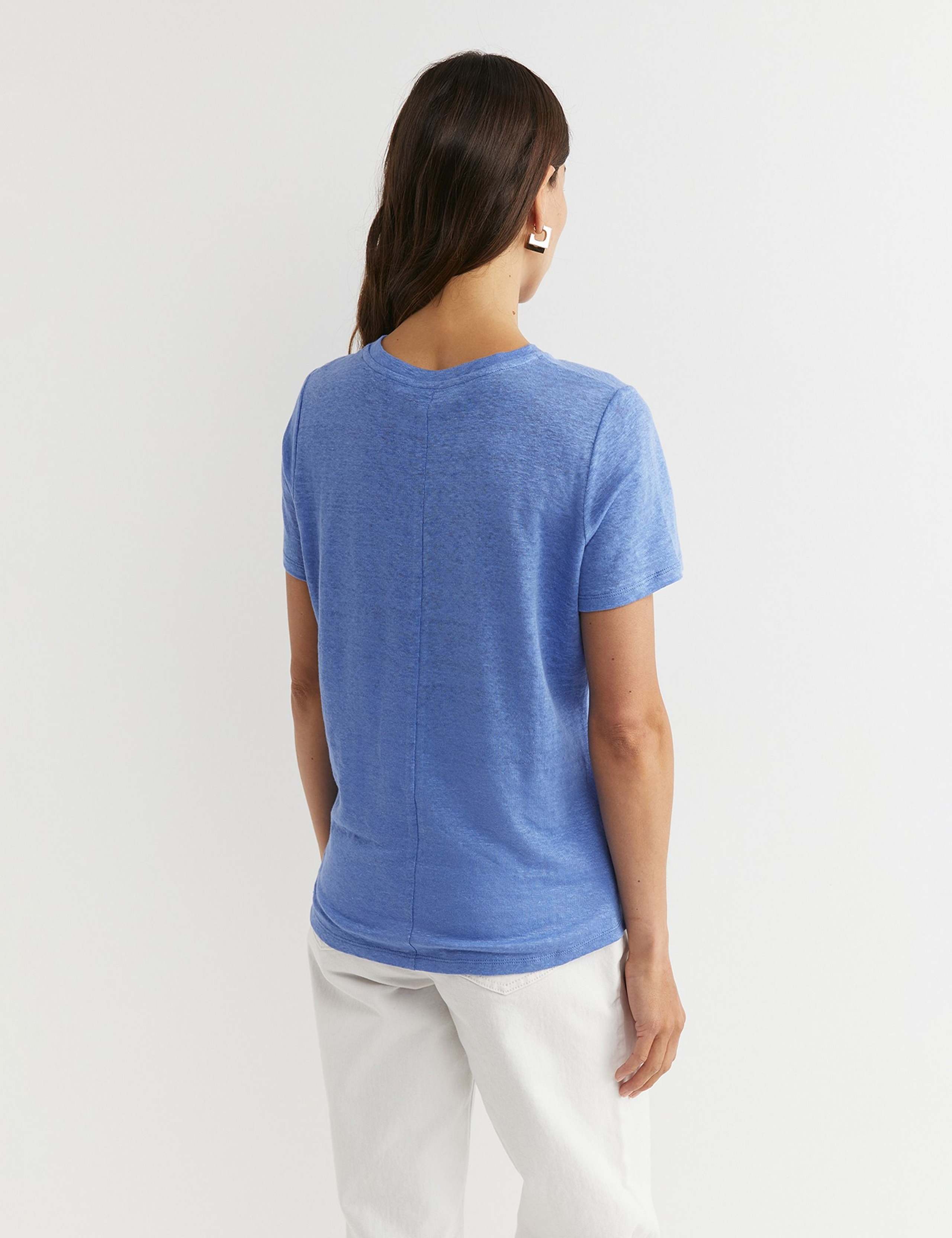 Pure Linen T-Shirt 4 of 4