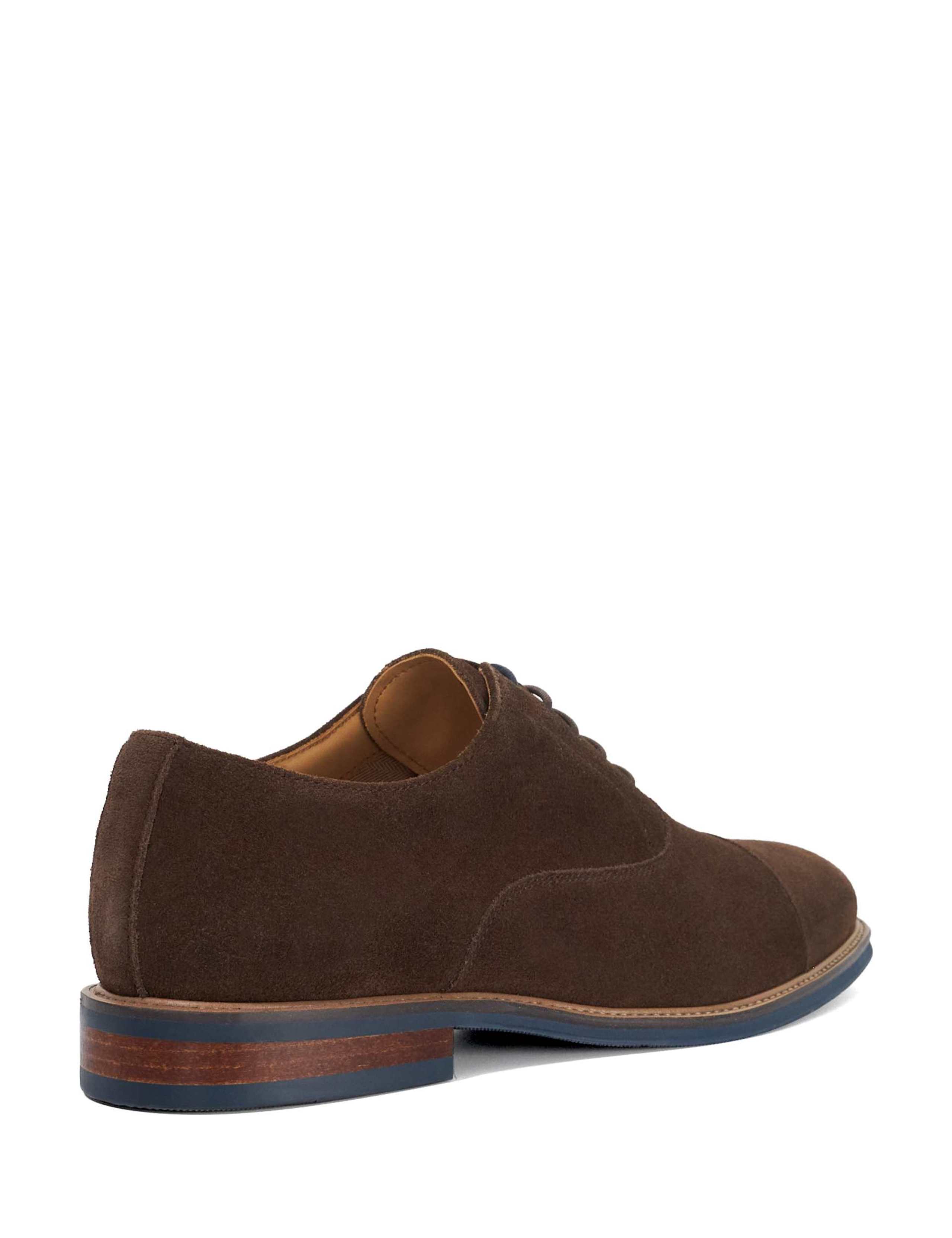 Wide Fit Suede Oxford Shoes 2 of 5