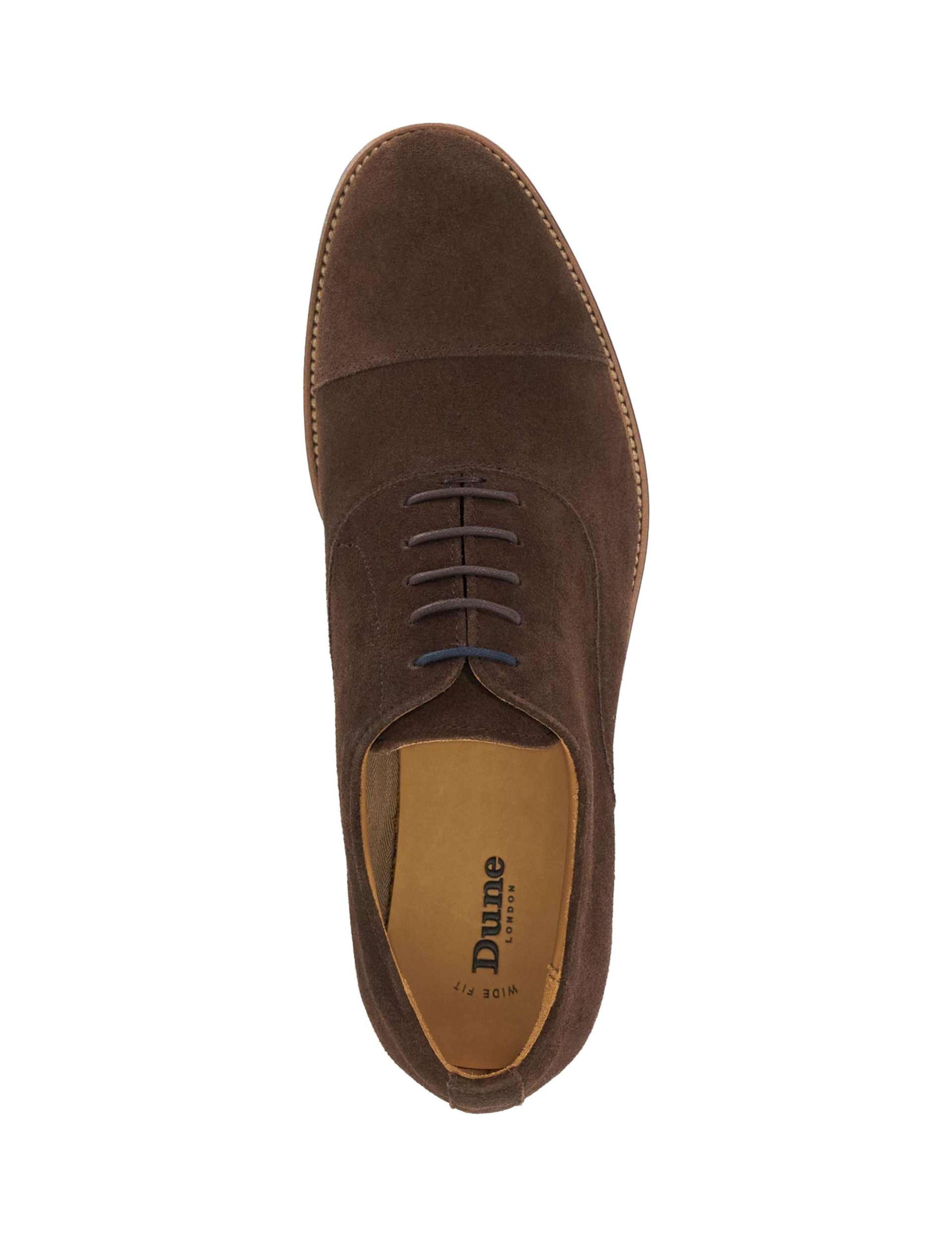 Wide Fit Suede Oxford Shoes 5 of 5