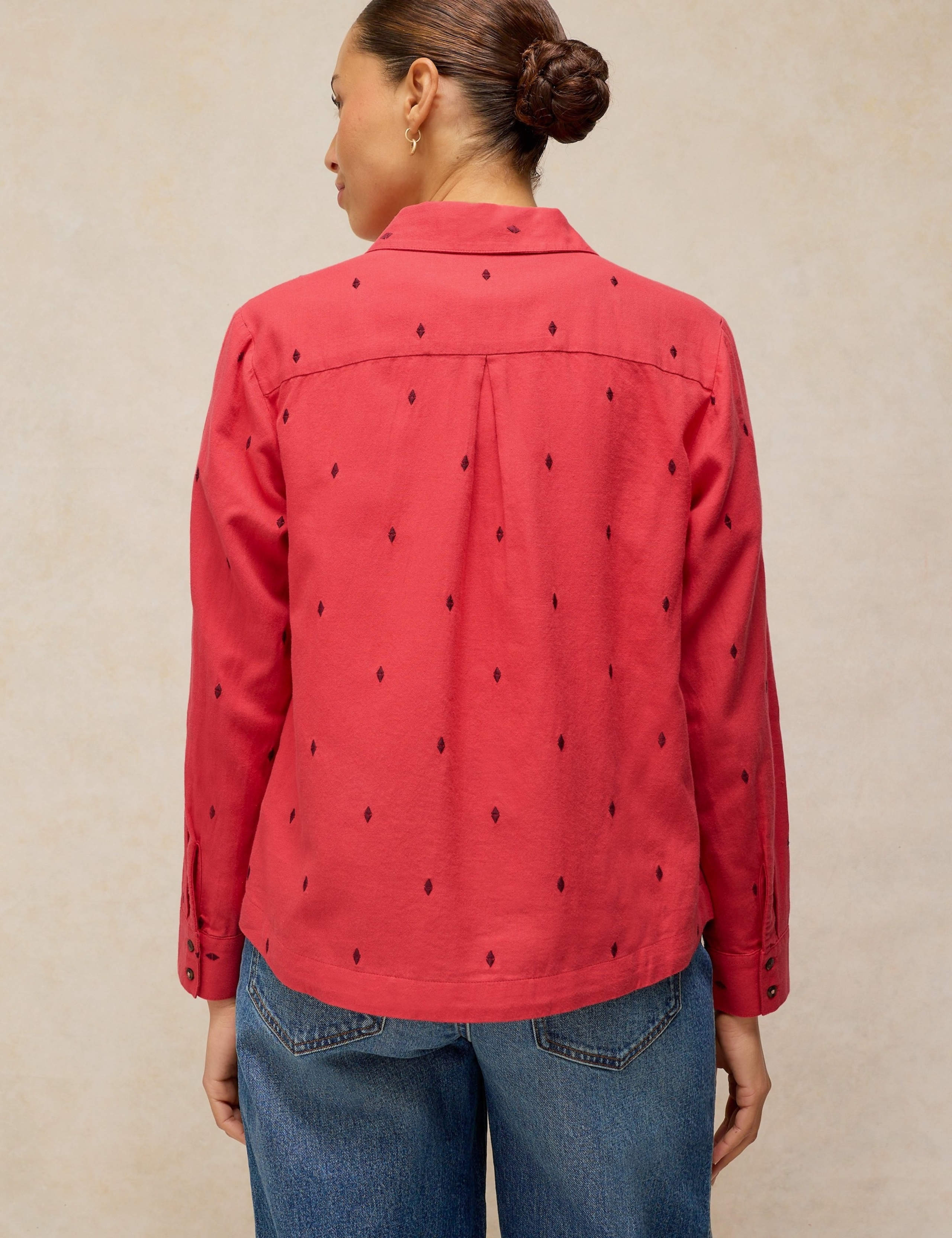 Pure Cotton Embroidered Shirt 4 of 6