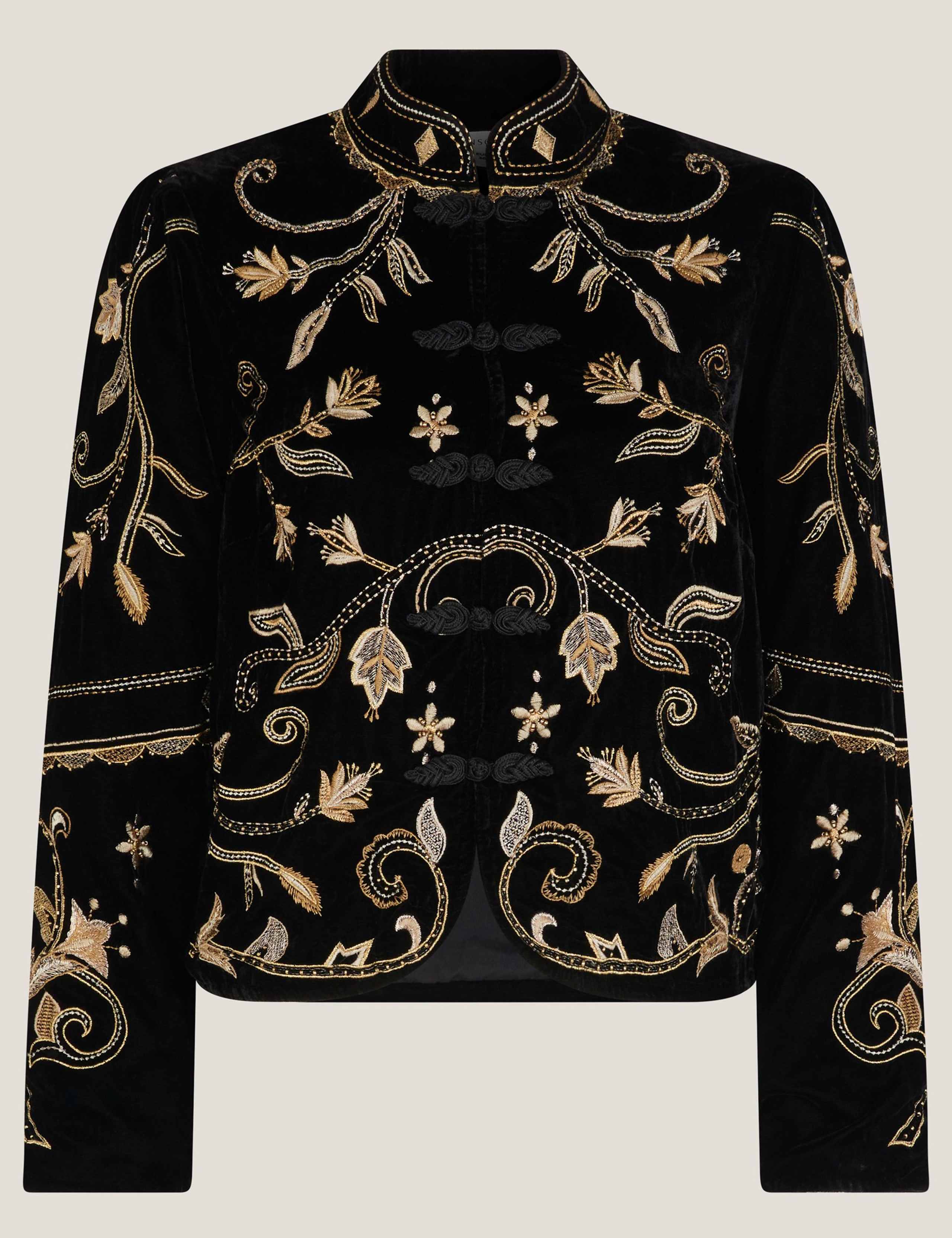 Velvet Embroidered Jacket 2 of 5