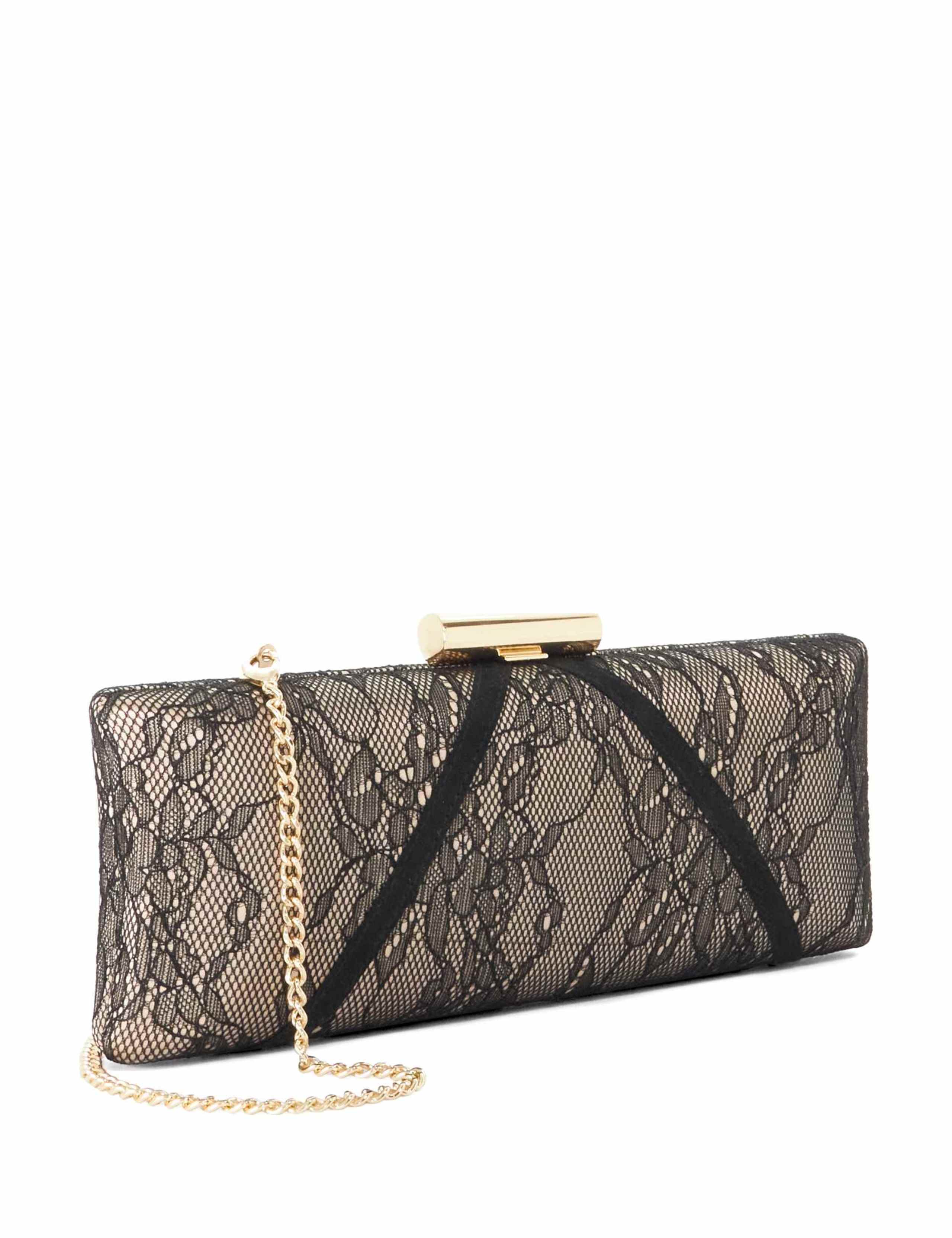 Lace Floral Clutch Bag 3 of 5