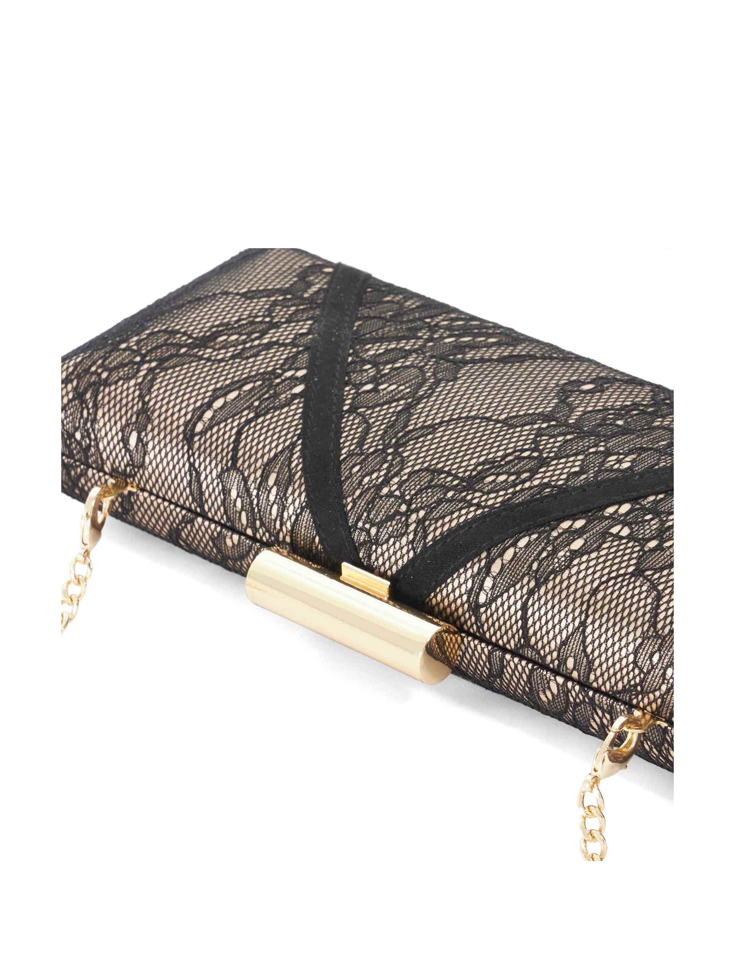 Lace Floral Clutch Bag 4 of 5